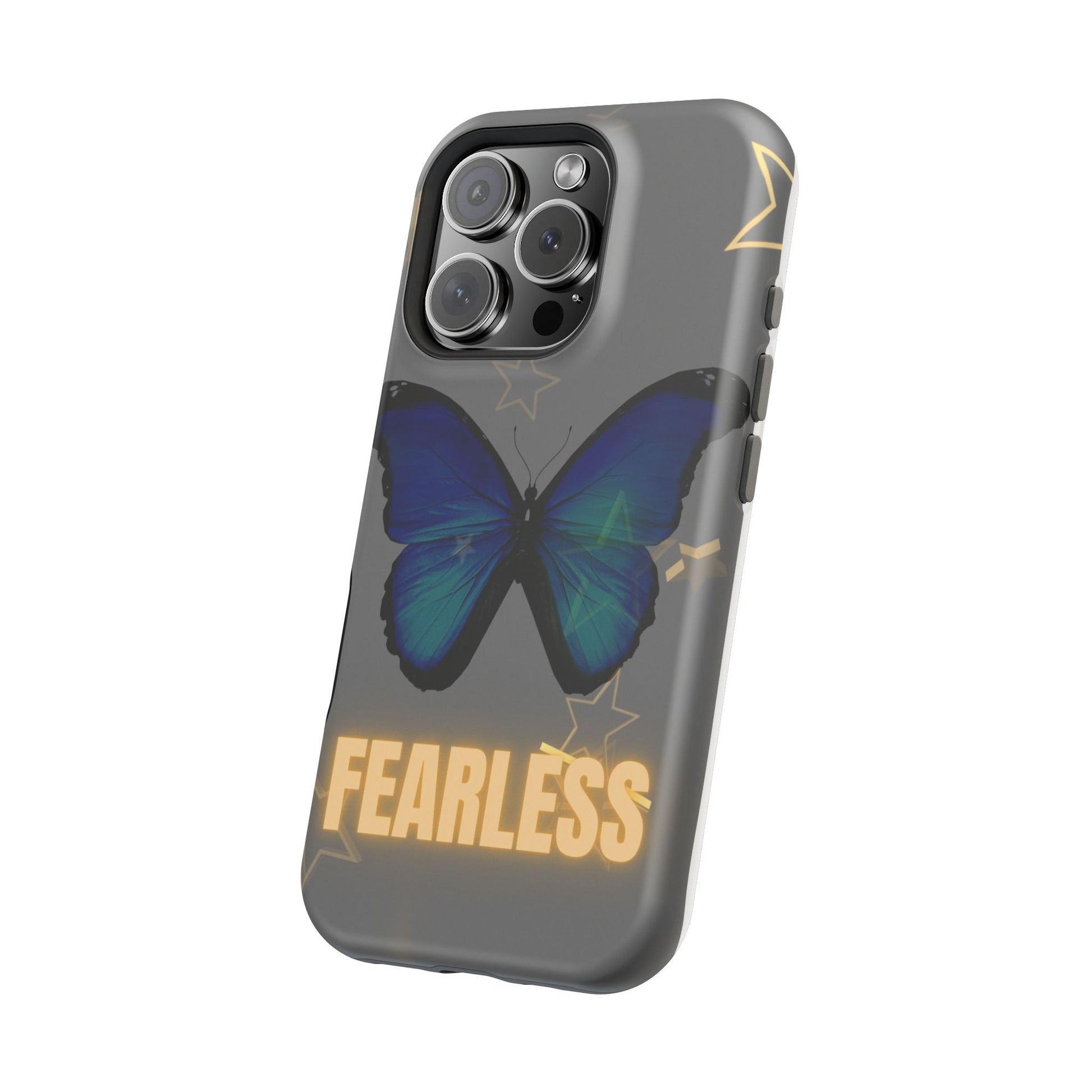 Fearless Butterfly Magnetic Phone Case - Bold and Inspirational Design