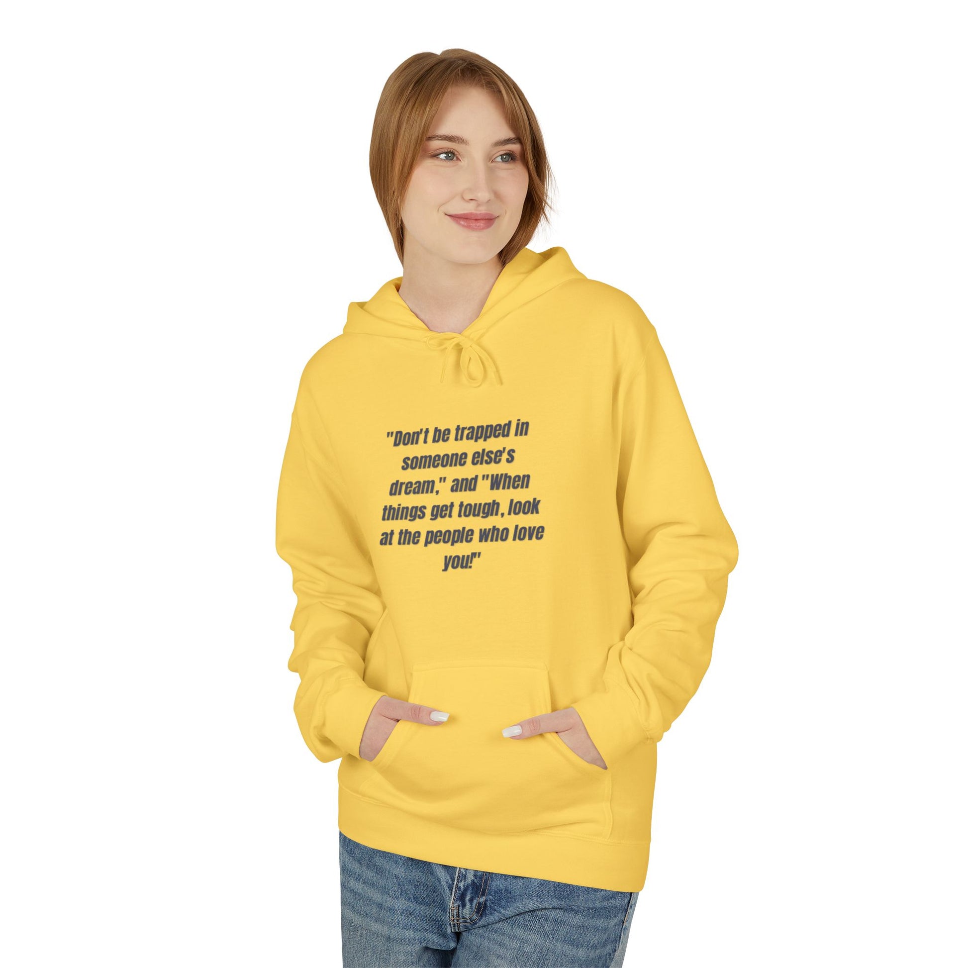 Unisex Midweight Softstyle Fleece Hoodie - Stylish Group Photo Design
