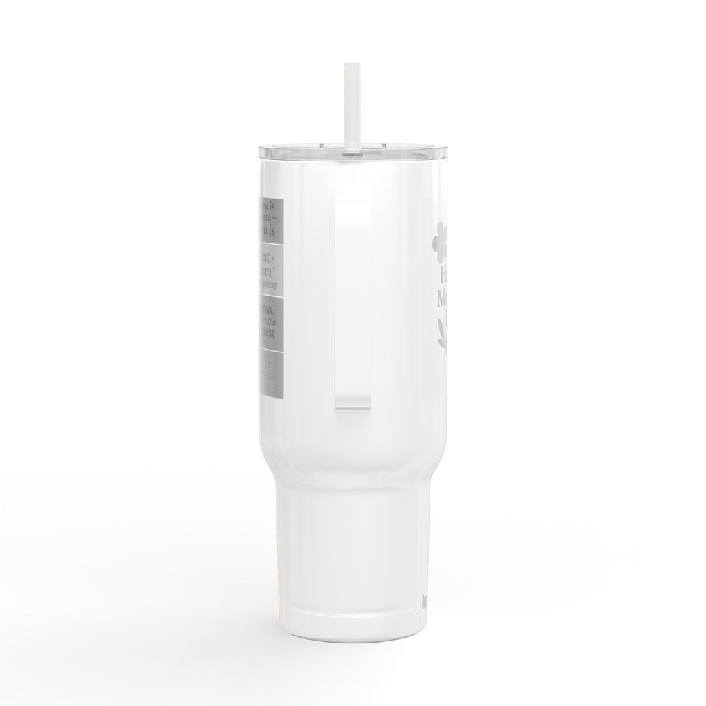 Happy Mother's Day Insulated Tumbler - 40oz with Lid & Straw