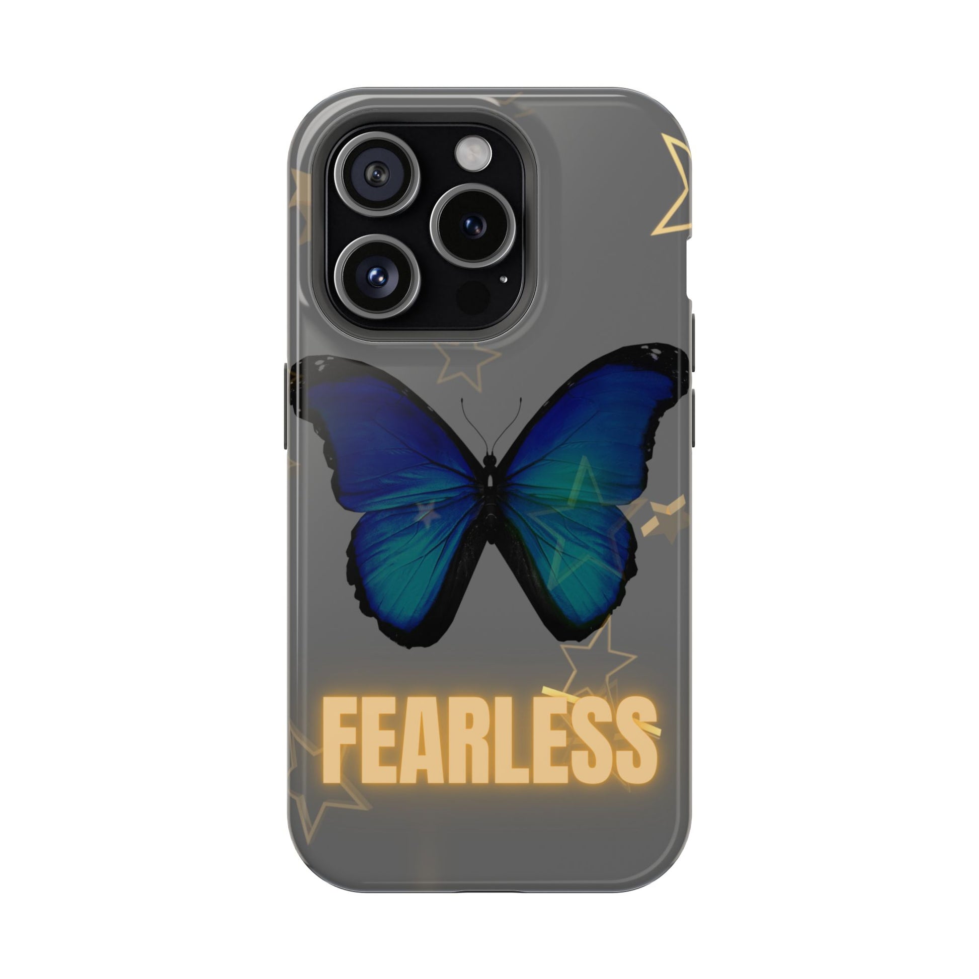 Fearless Butterfly Magnetic Phone Case - Bold and Inspirational Design