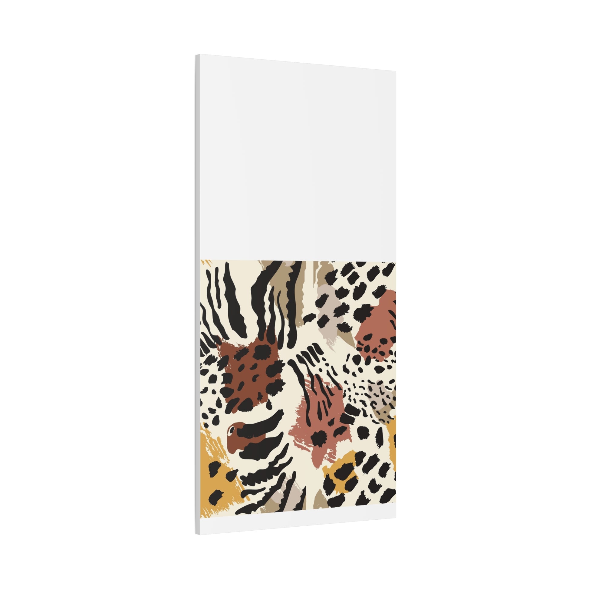 Abstract Animal Print Canvas Art - Modern Home Decor