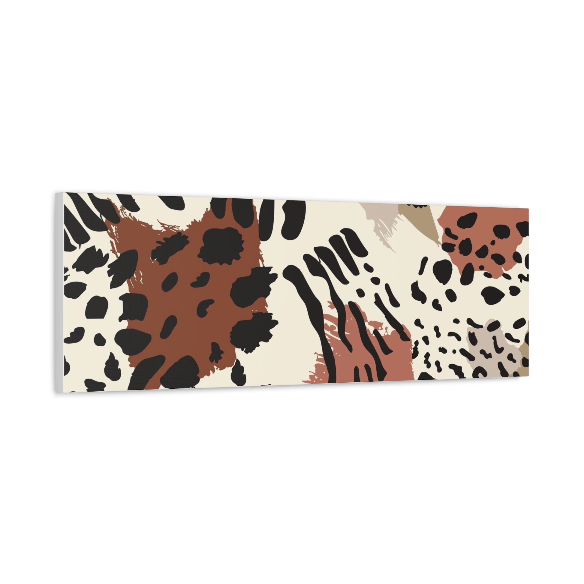 Abstract Animal Print Canvas Art - Modern Home Decor