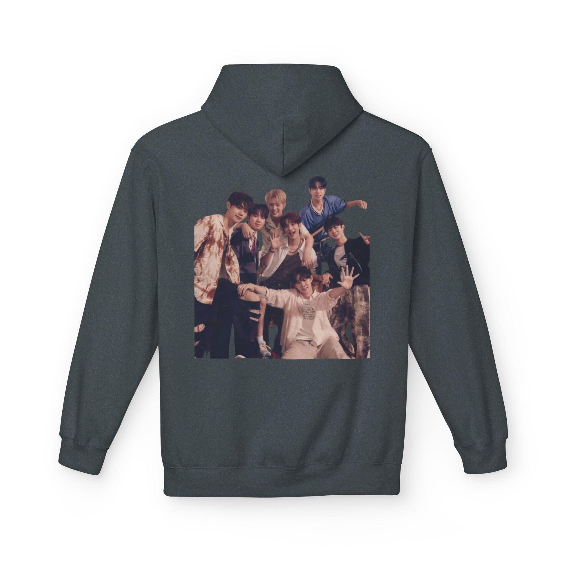 Unisex Midweight Softstyle Fleece Hoodie - Stylish Group Photo Design
