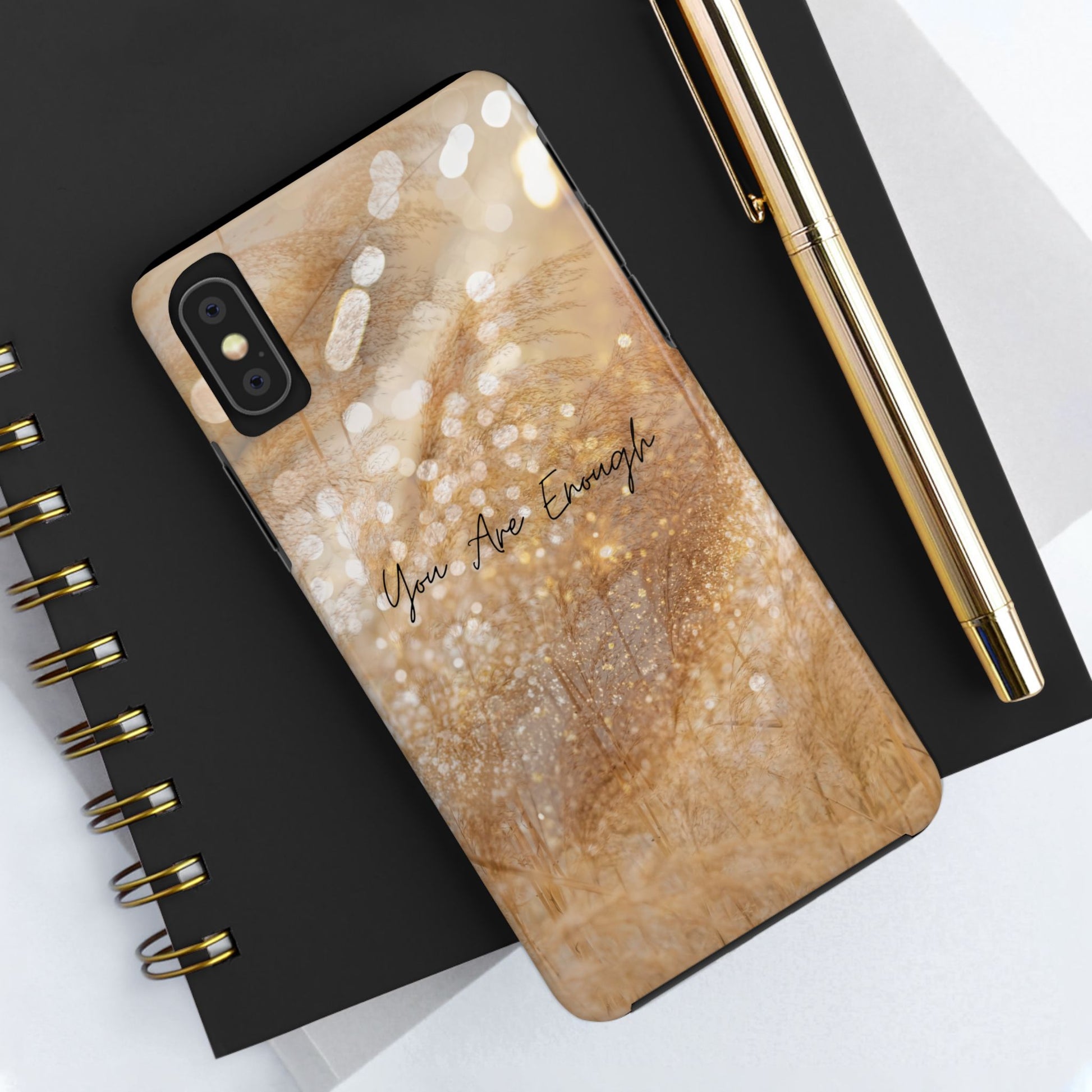Inspirational Tough Phone Case – You Are Enough