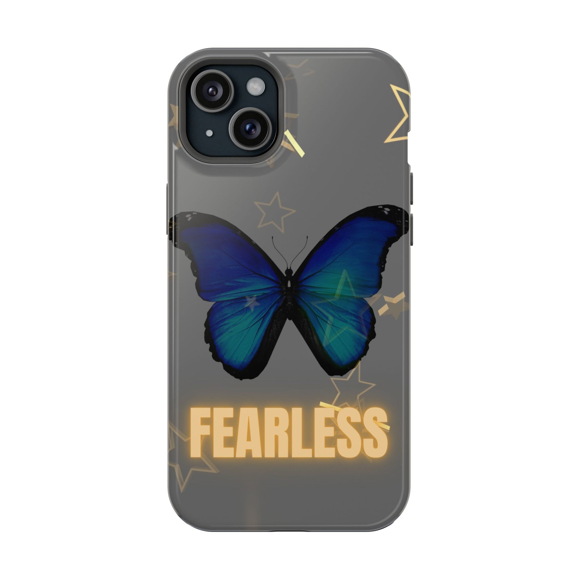 Fearless Butterfly Magnetic Phone Case - Bold and Inspirational Design