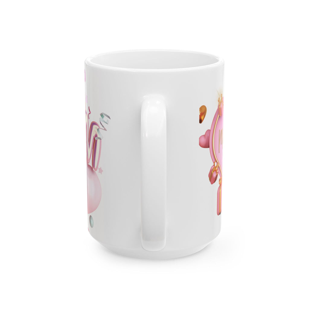 Colorful Mother's Day Ceramic Mug - Perfect Gift for Mom