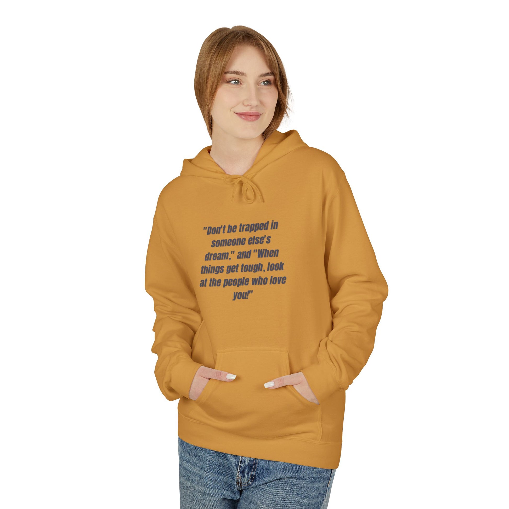 Unisex Midweight Softstyle Fleece Hoodie - Stylish Group Photo Design