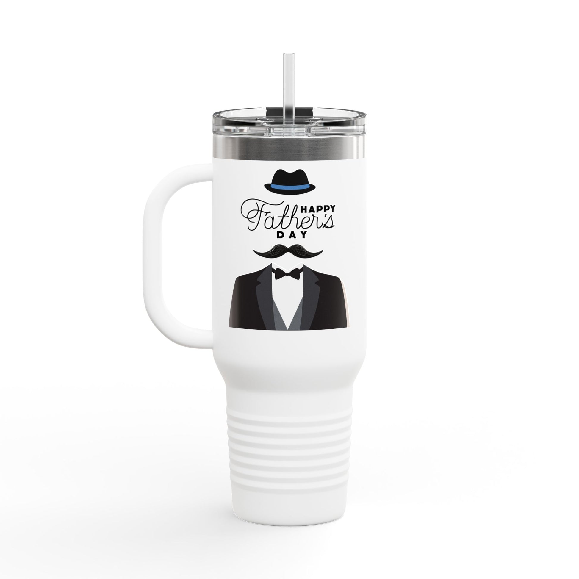 Thank You Dad Insulated Travel Mug - 40oz Adventure Tumbler, Perfect Father's Day Gift, Camping Mug, Outdoor Gear, Personalized Drinkware
