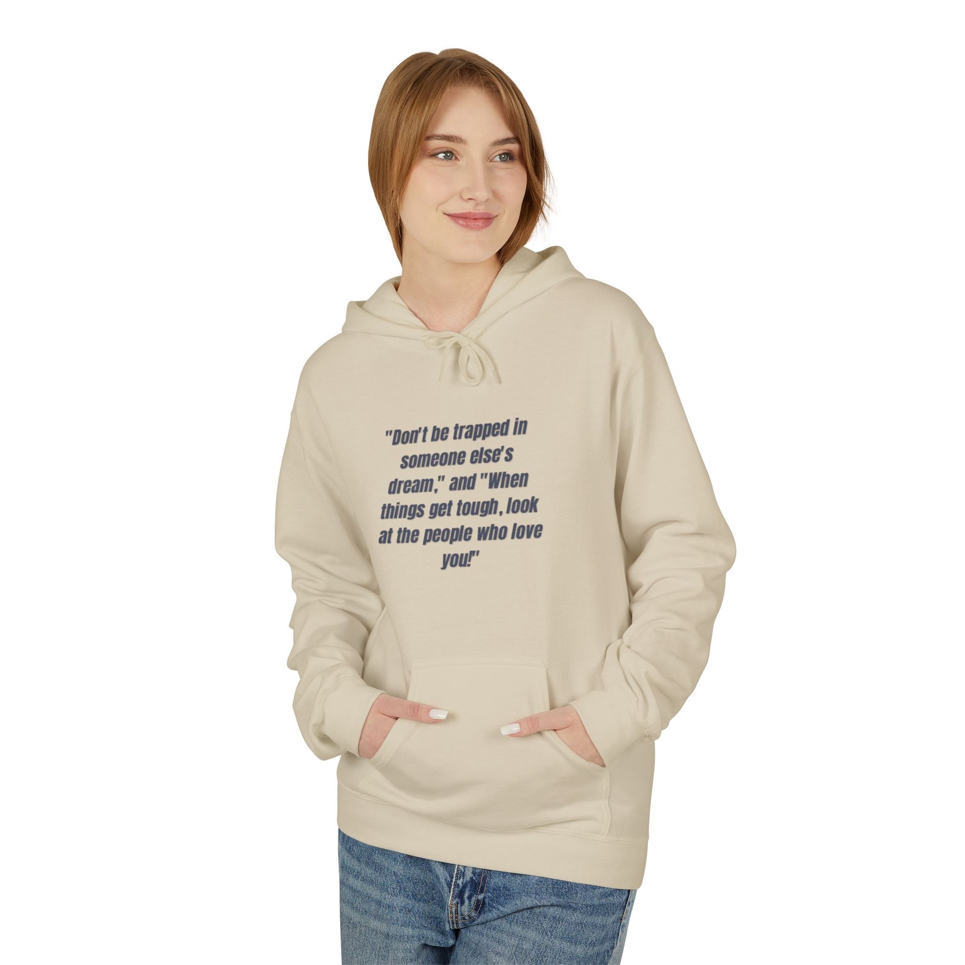 Unisex Midweight Softstyle Fleece Hoodie - Stylish Group Photo Design