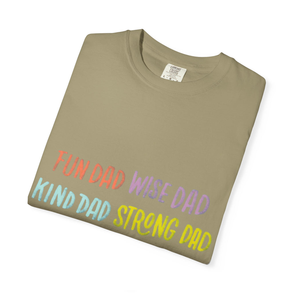 Happy Father's Day Unisex T-Shirt - Celebrating 'Fun Dad', 'Wise Dad', and More!