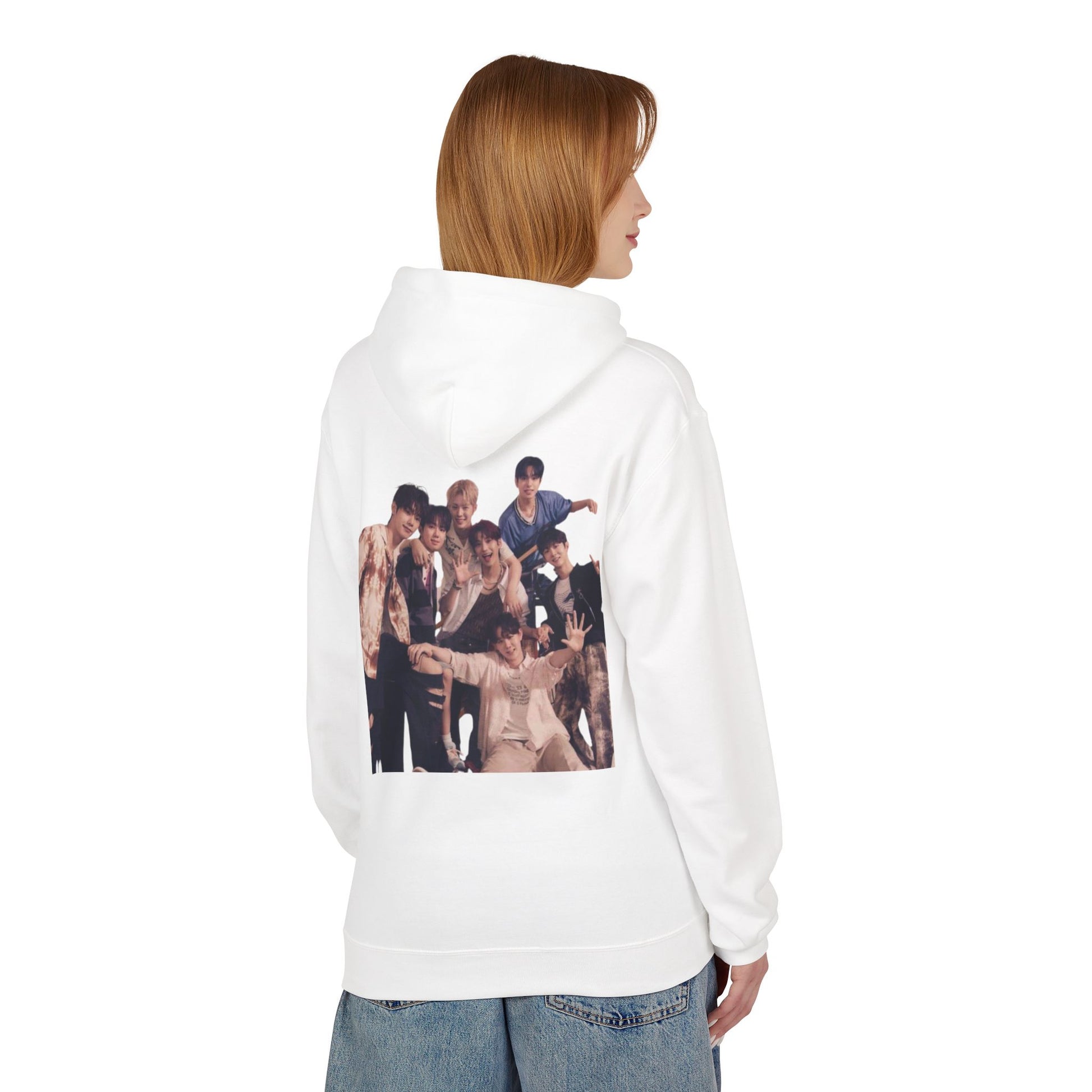 Unisex Midweight Softstyle Fleece Hoodie - Stylish Group Photo Design