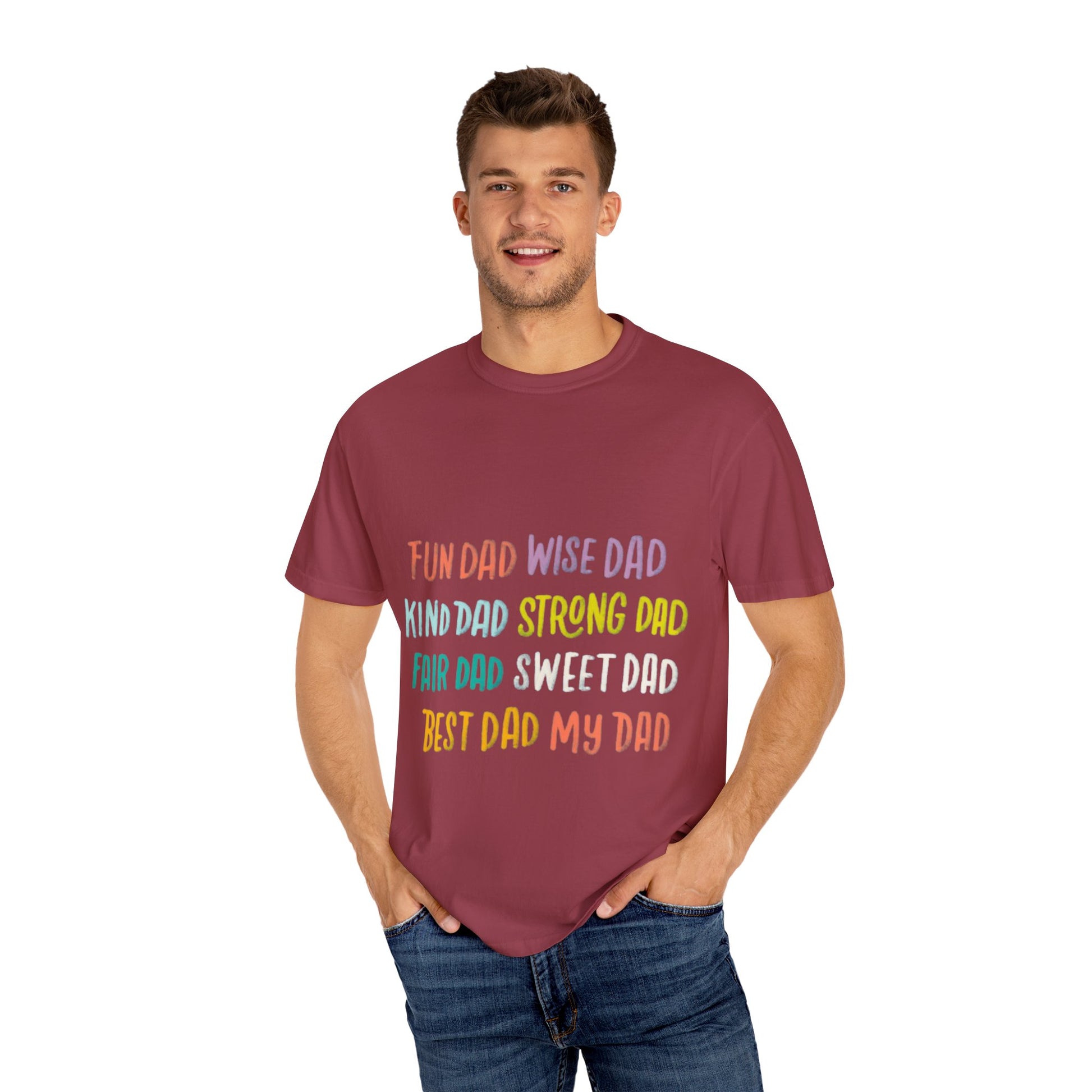 Happy Father's Day Unisex T-Shirt - Celebrating 'Fun Dad', 'Wise Dad', and More!