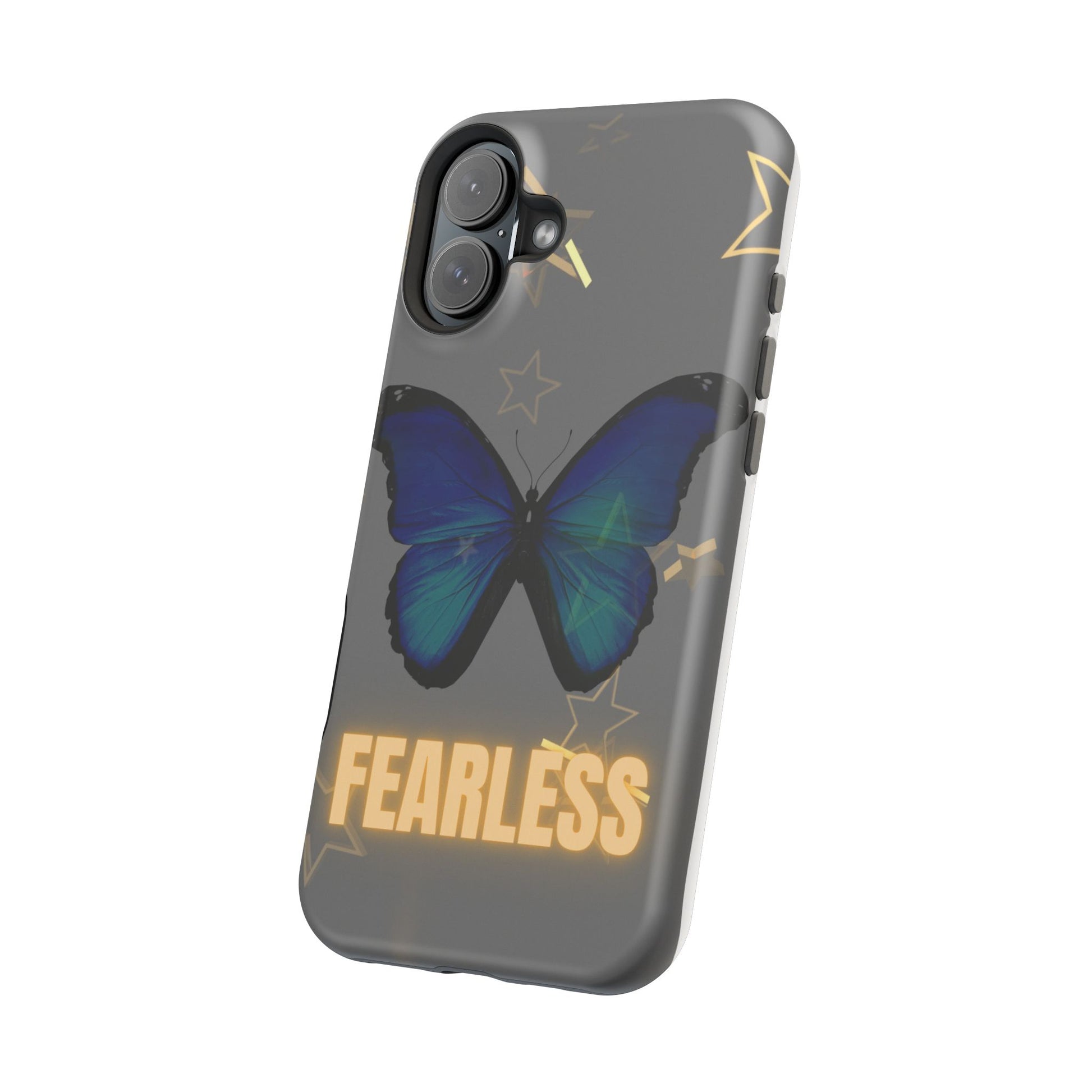Fearless Butterfly Magnetic Phone Case - Bold and Inspirational Design