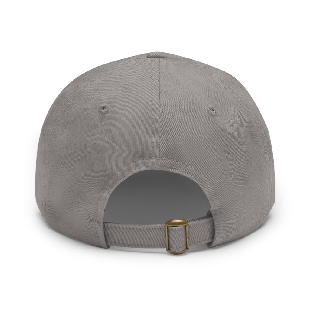 World's Best Dad Leather Patch Dad Hat