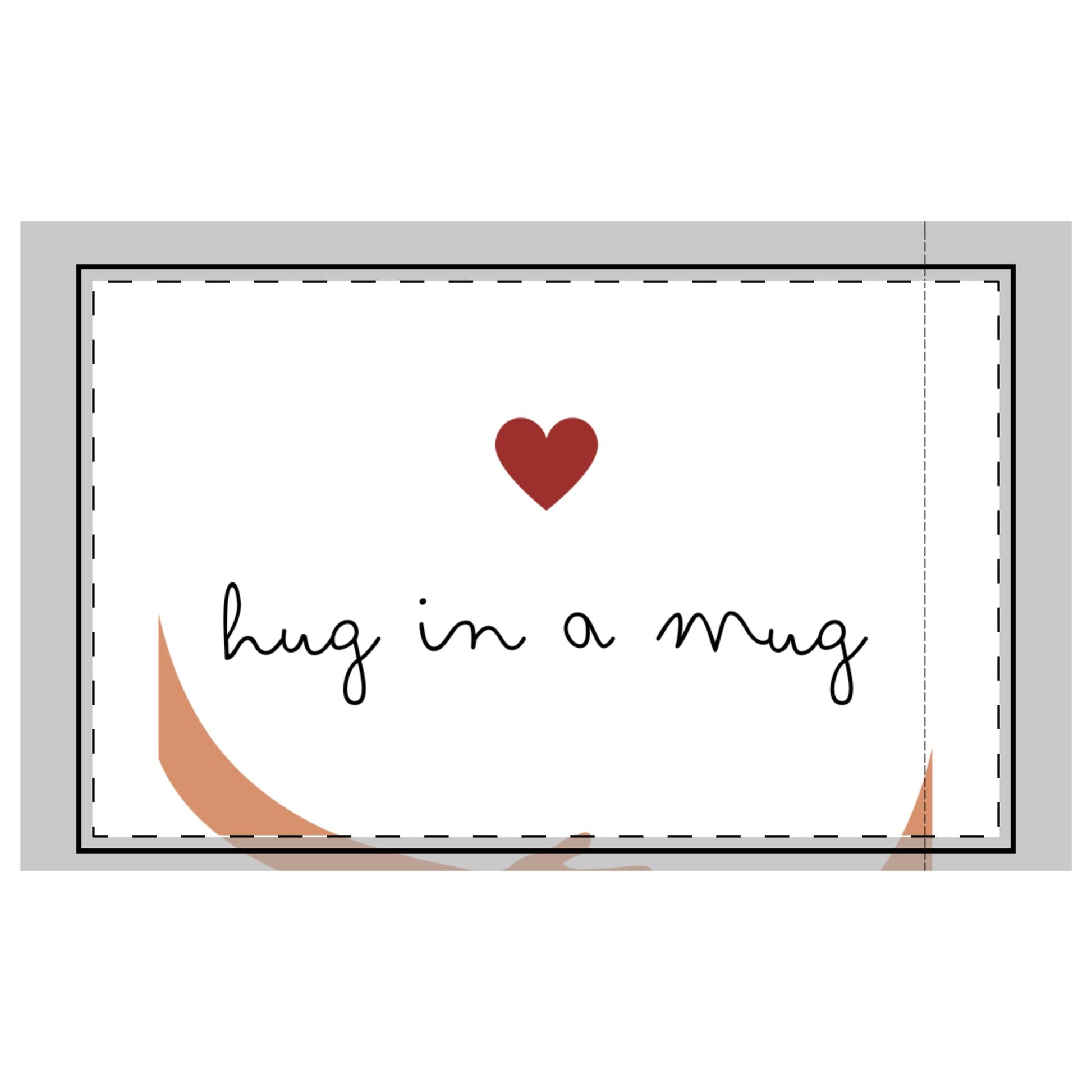 Inspirational Microfiber Pillowcase A Mother's Love Knows No Bounds Hug in a Mug Designs