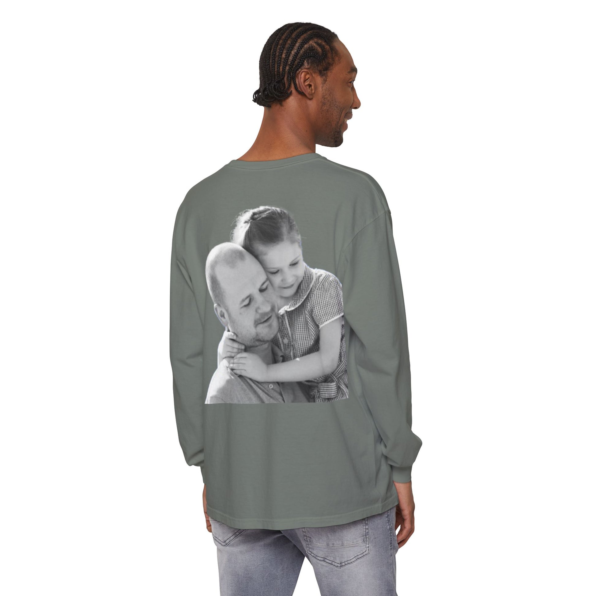 Unisex Garment-dyed Long Sleeve T-Shirt
