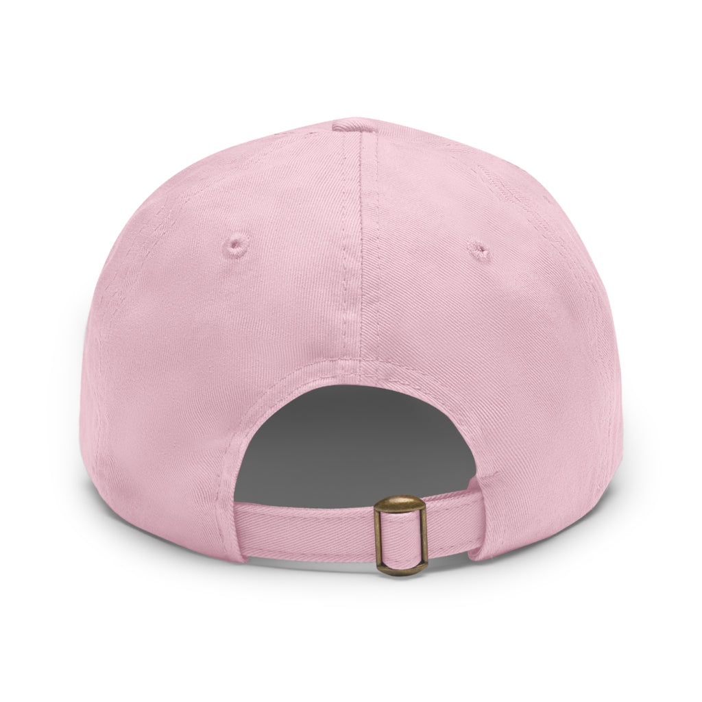 World's Best Dad Leather Patch Dad Hat