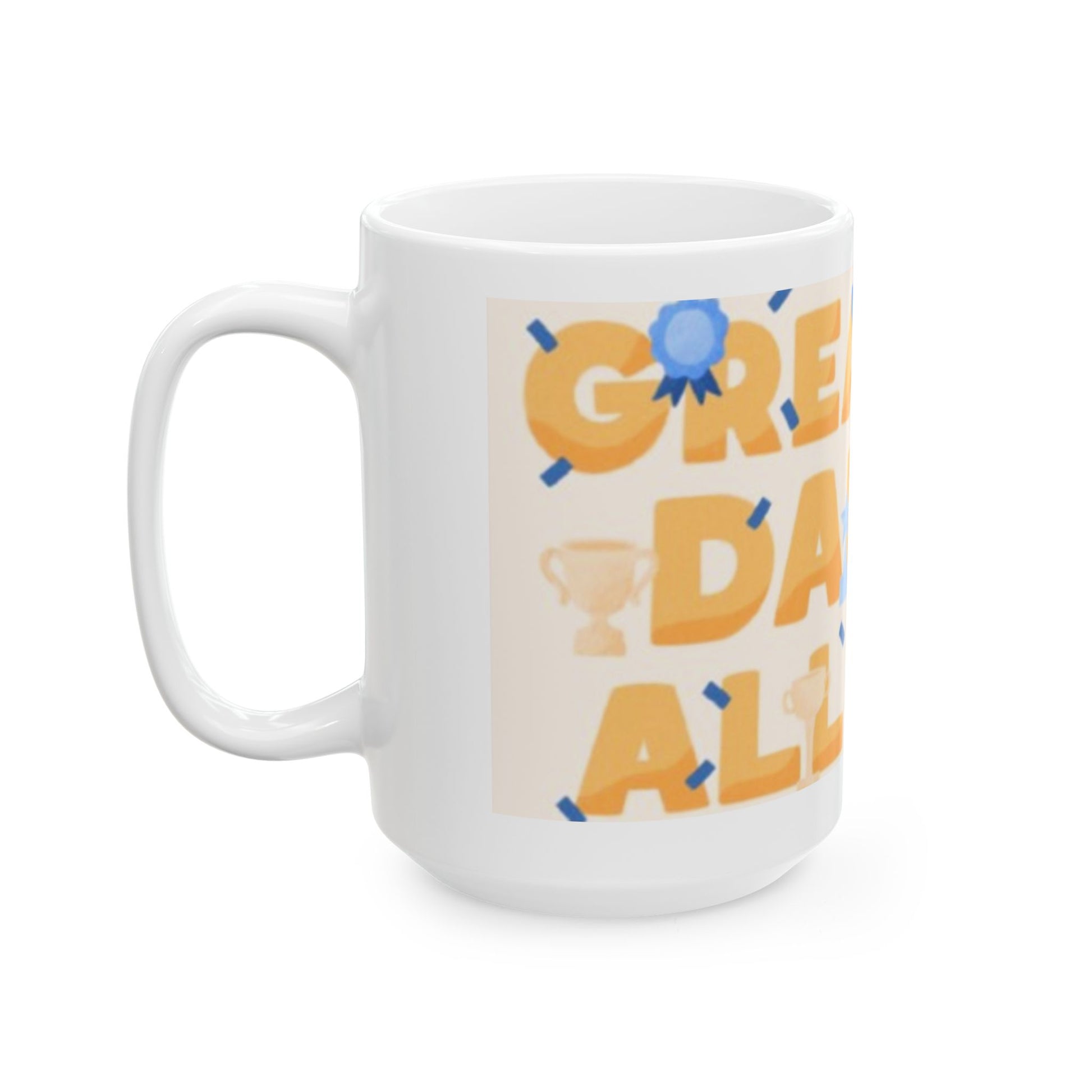 World's Greatest Dad Ceramic Mug - Perfect Gift for Father's Day, Birthdays, Coffee Lovers, Dads, Home Office Decor