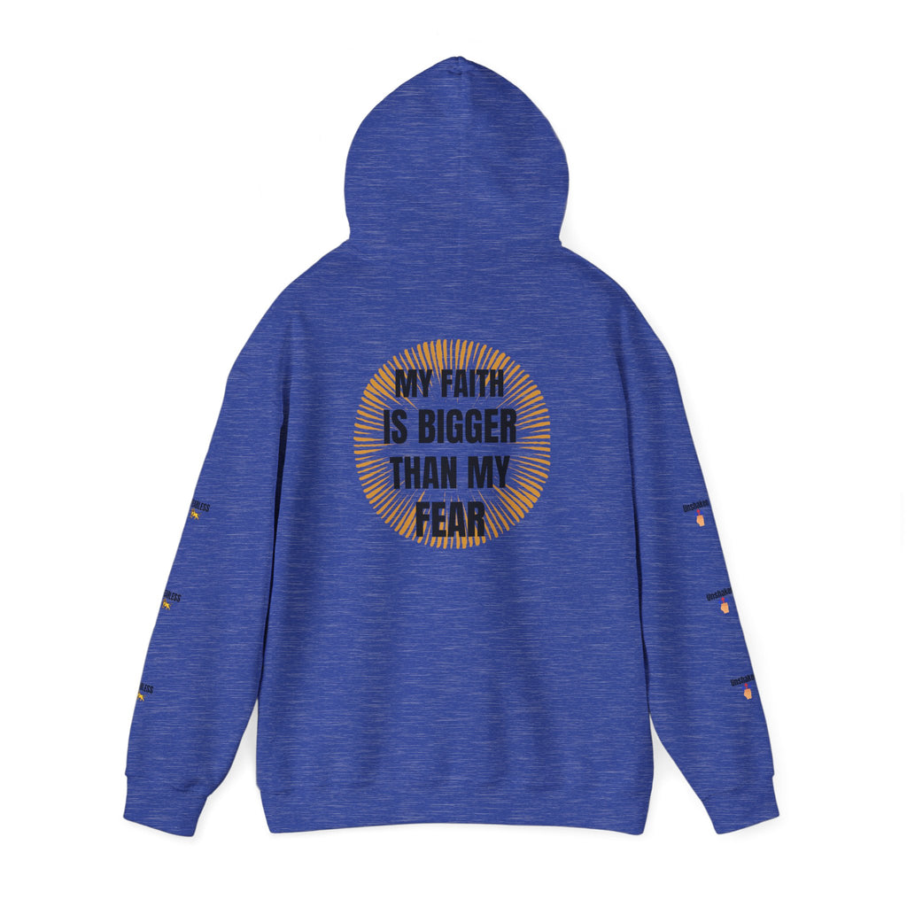 Faith Over Fear Hoodie - Unisex Heavy Blend Sweatshirt for Comfort and Inspiration