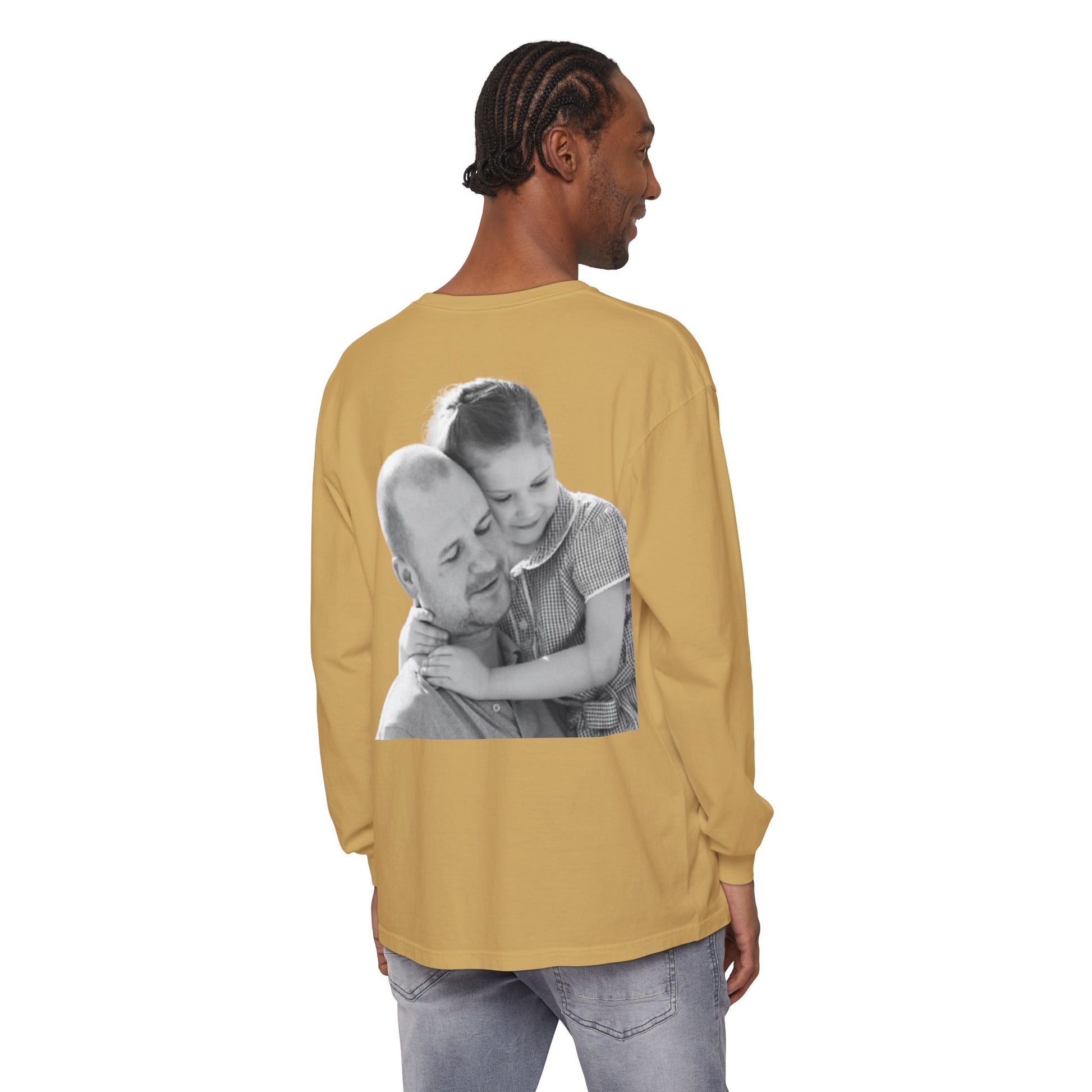 Unisex Garment-dyed Long Sleeve T-Shirt