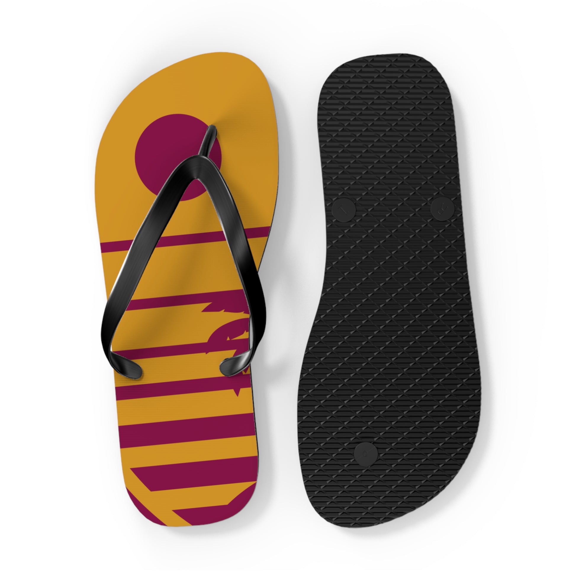 Tropical Sun Flip Flops | Vibrant Beach Sandals for Summer Fun