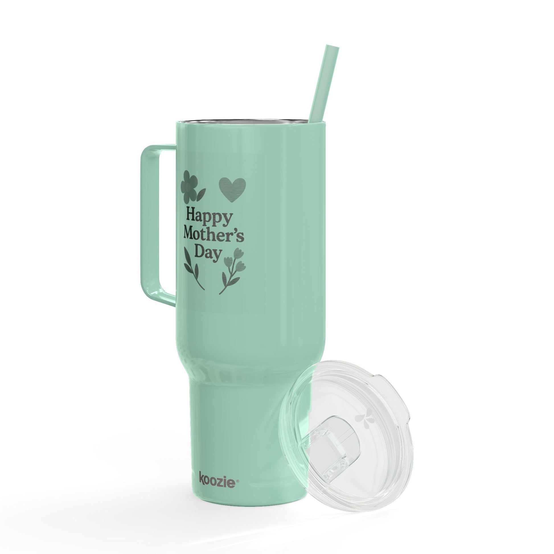 Happy Mother's Day Insulated Tumbler - 40oz with Lid & Straw