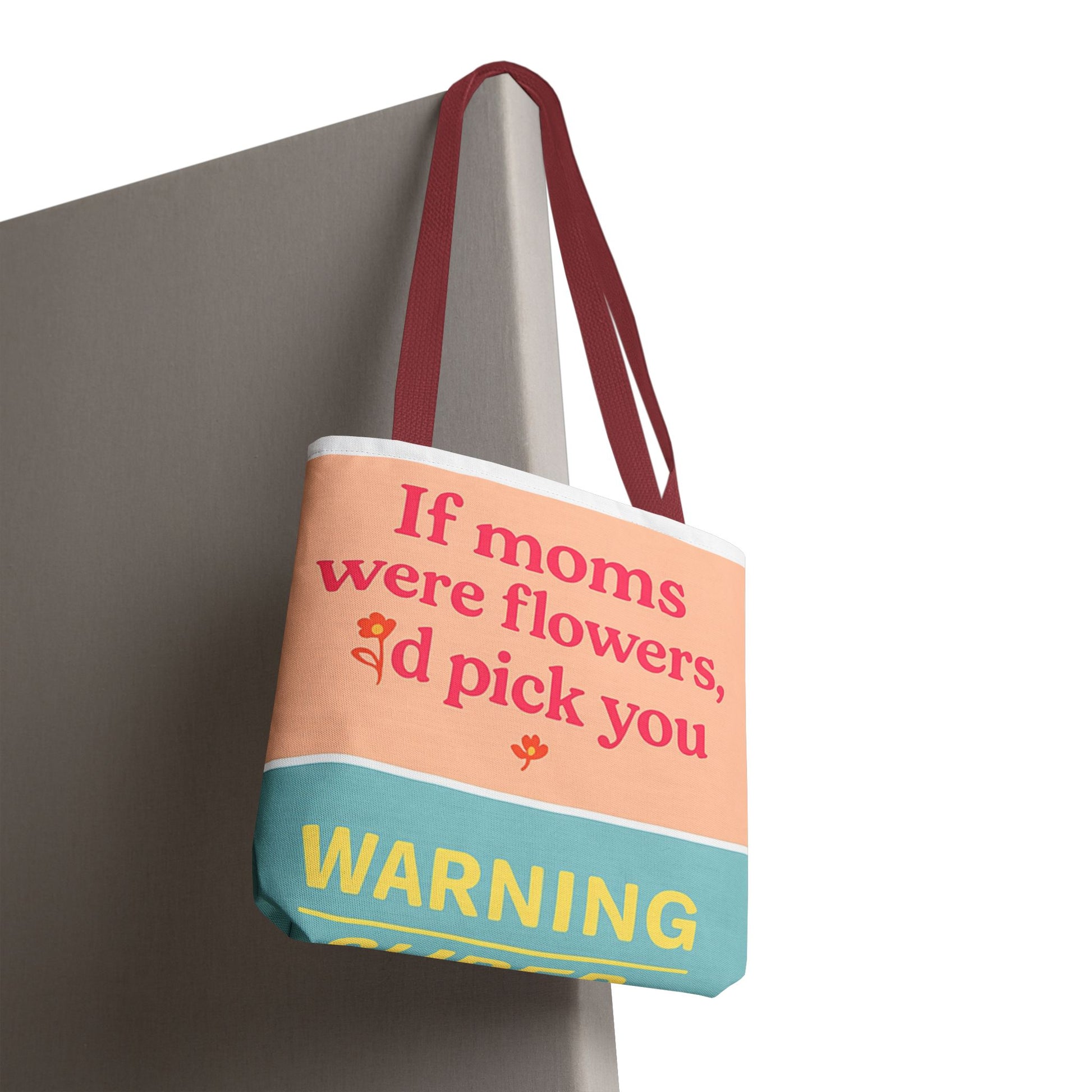 Floral Quote Tote Bag for Moms - Perfect Gift for Mother’s Day
