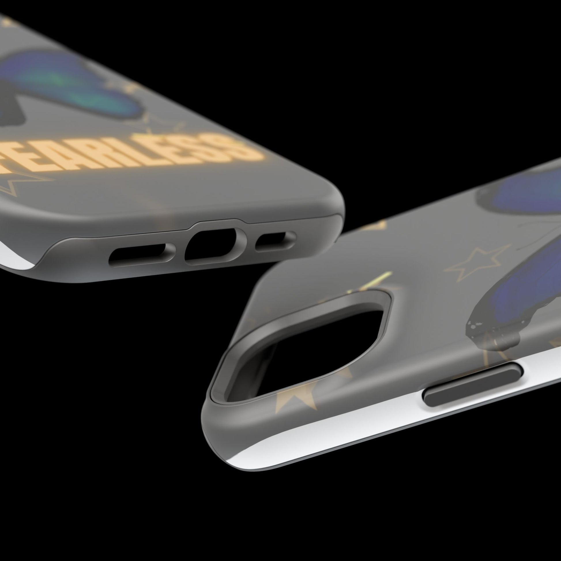 Fearless Butterfly Magnetic Phone Case - Bold and Inspirational Design