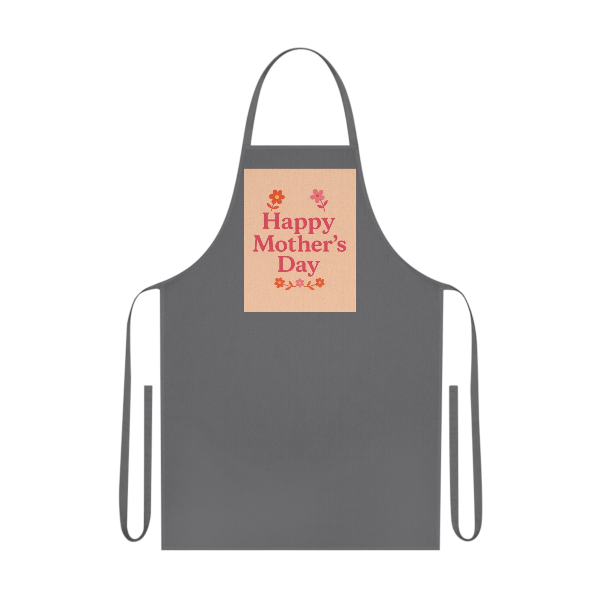 Happy Mother's Day Cotton Apron - Perfect Gift for Moms