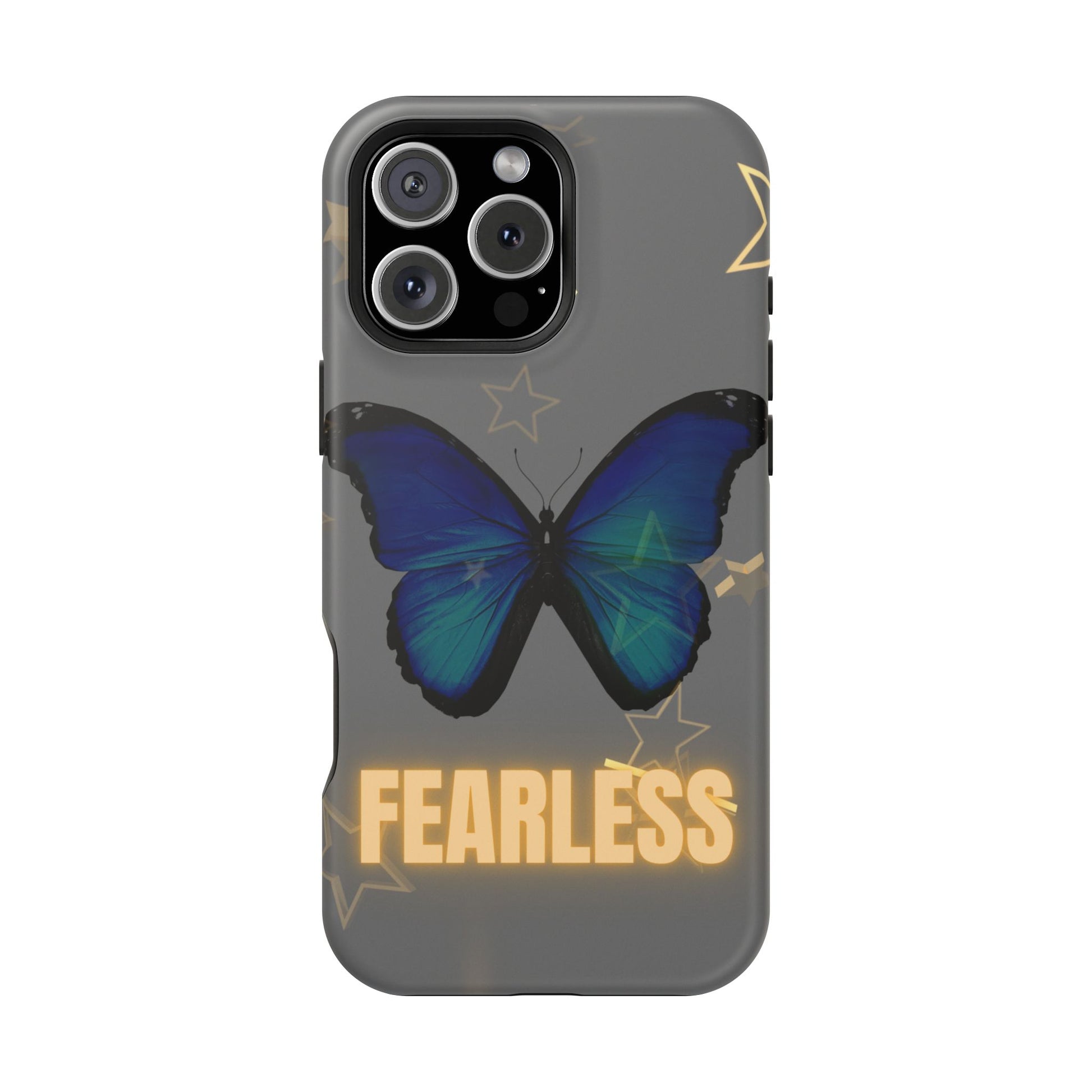 Fearless Butterfly Magnetic Phone Case - Bold and Inspirational Design