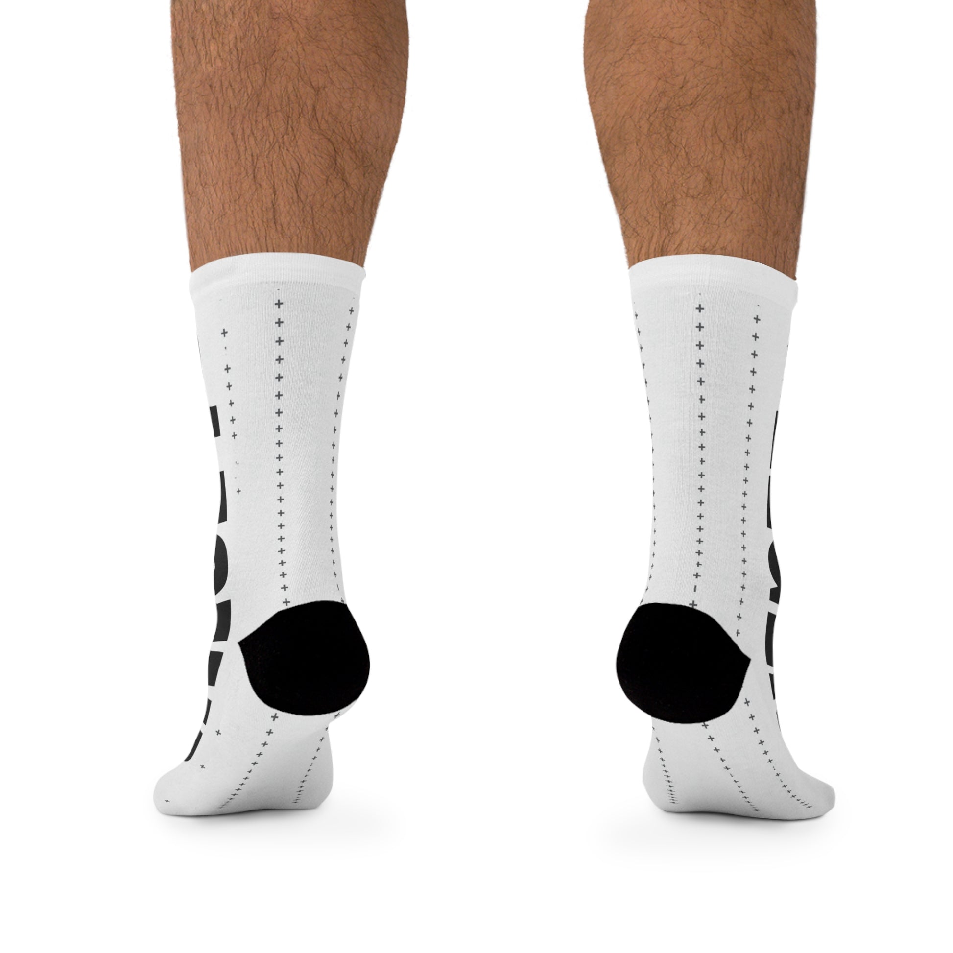 Legendary Recycled Poly Socks - Eco-Friendly, Stylish Footwear for Everyday Heroes