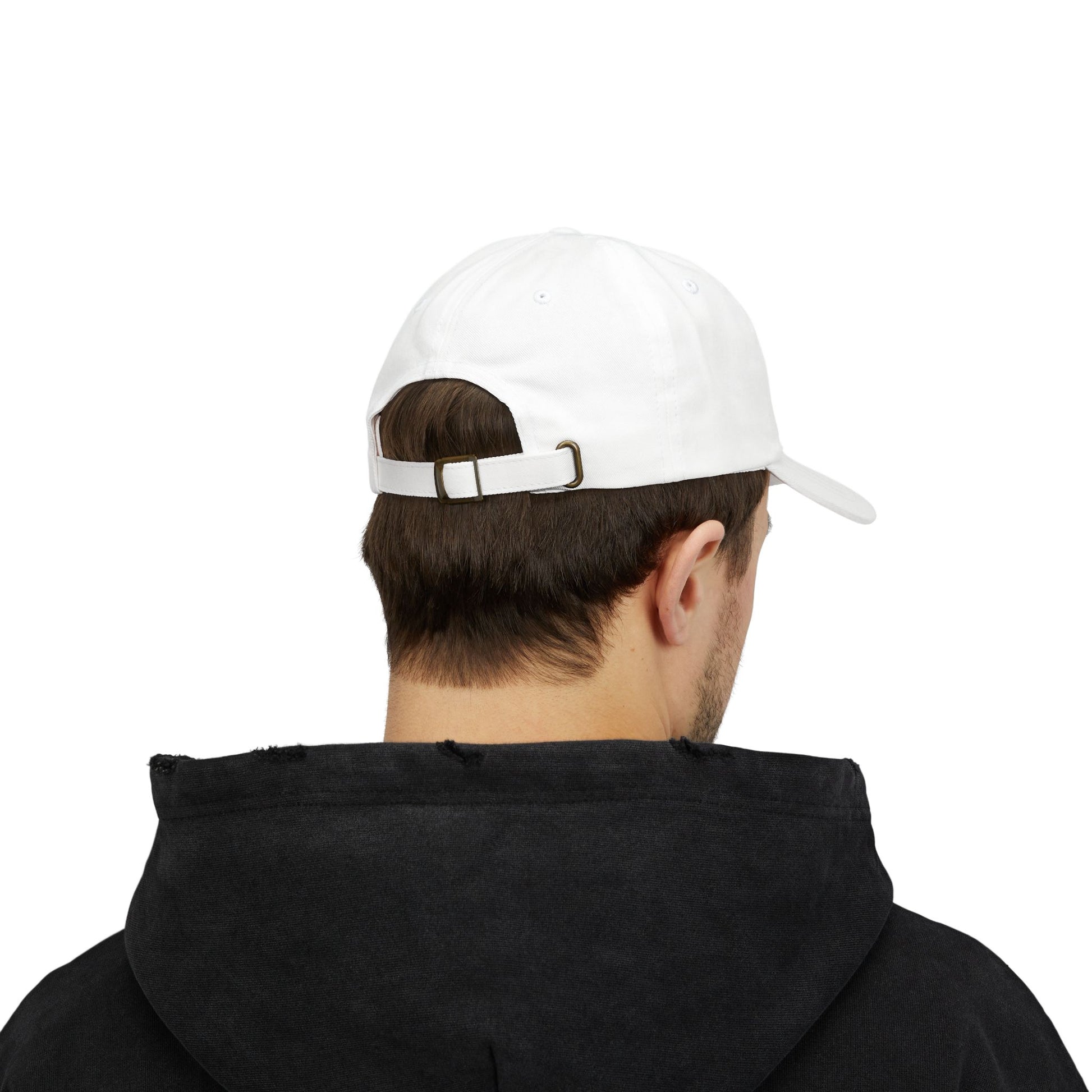 Fly Like an Eagle Dad Cap - Classic White Adjustable Baseball Hat