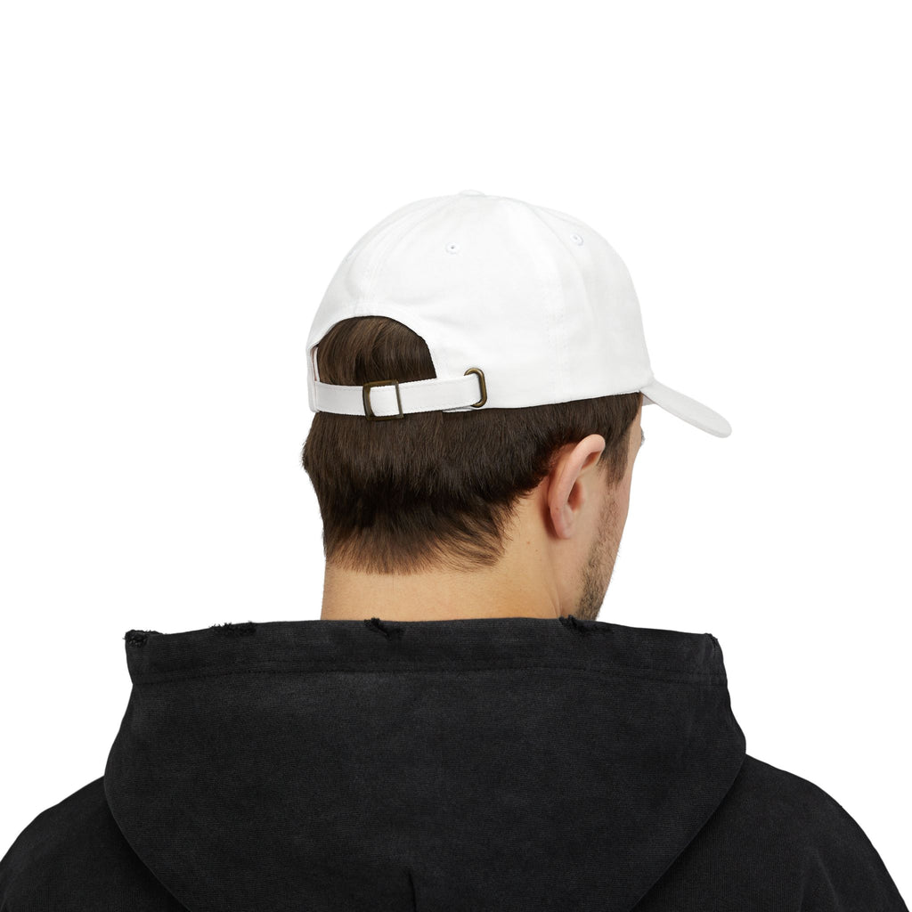 Fly Like an Eagle Dad Cap - Classic White Adjustable Baseball Hat