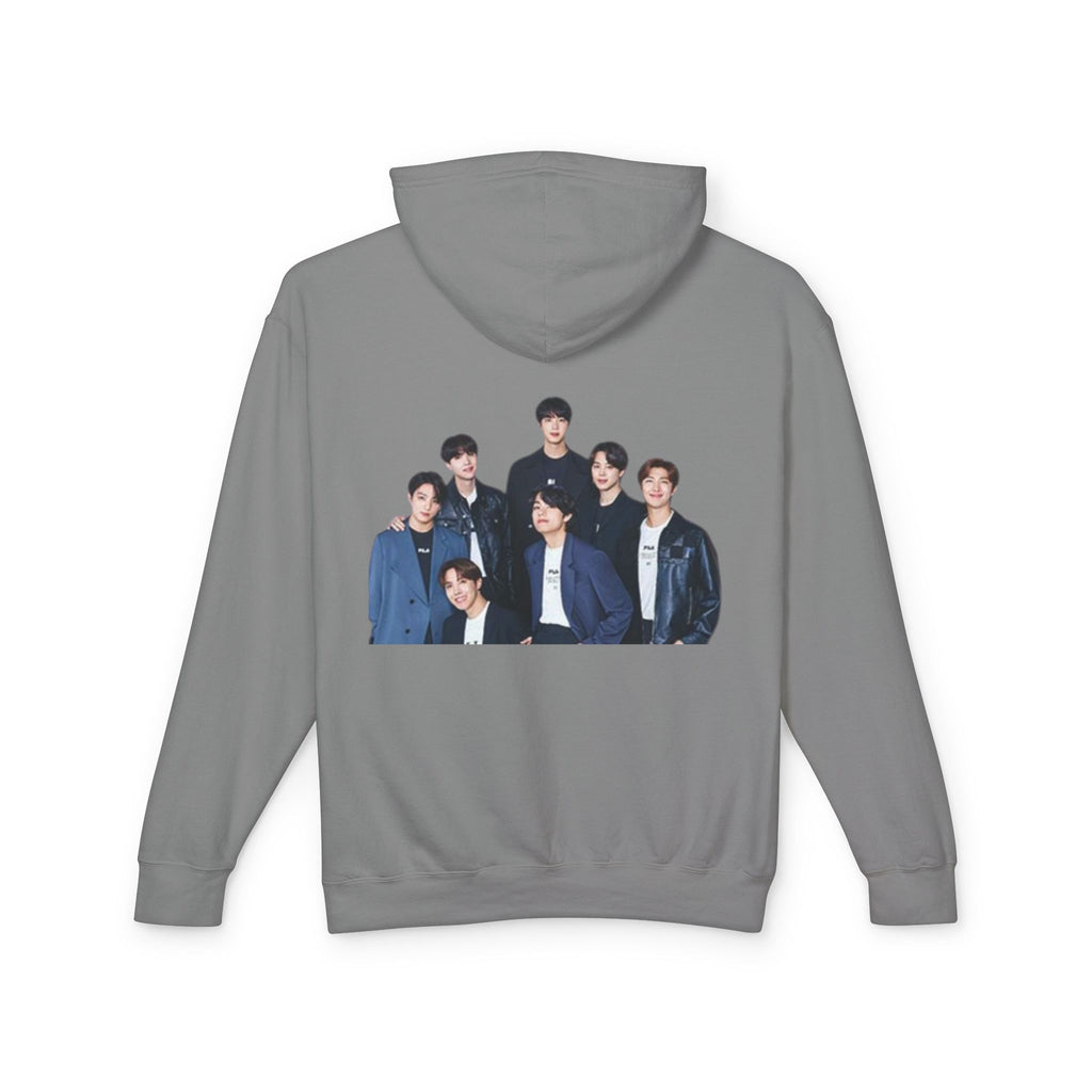 BTS Inspirational Quote Hoodie - Unisex Lightweight Sweatshirt