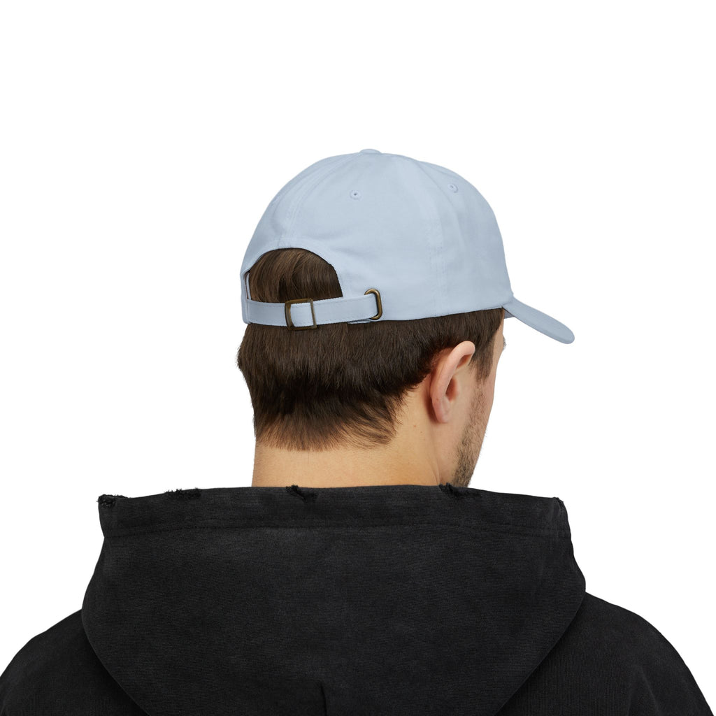 Fly Like an Eagle Dad Cap - Classic White Adjustable Baseball Hat