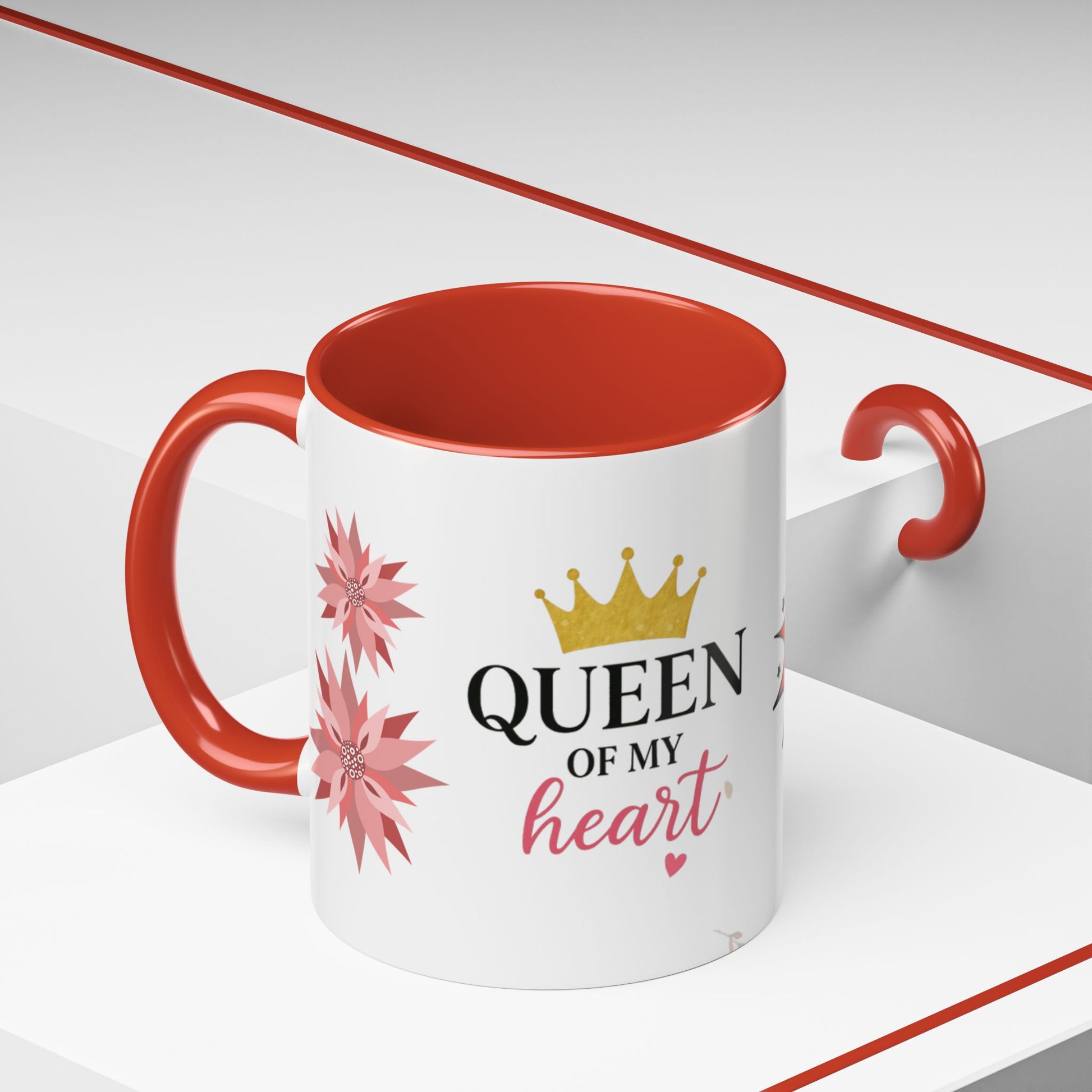 Super Mom Accent Coffee Mug - Perfect Gift for Mother's Day & Birthdays