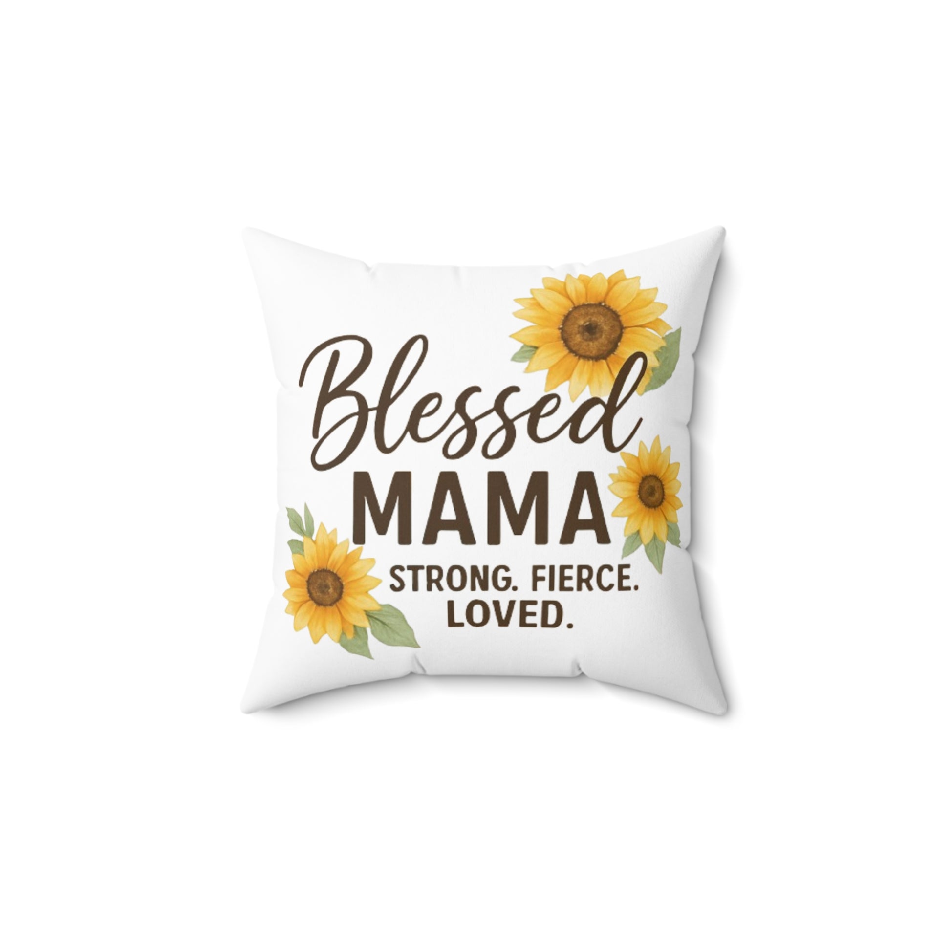 Inspirational Mom Decorative Pillow - Perfect Gift for Mother's Day or Birthdays