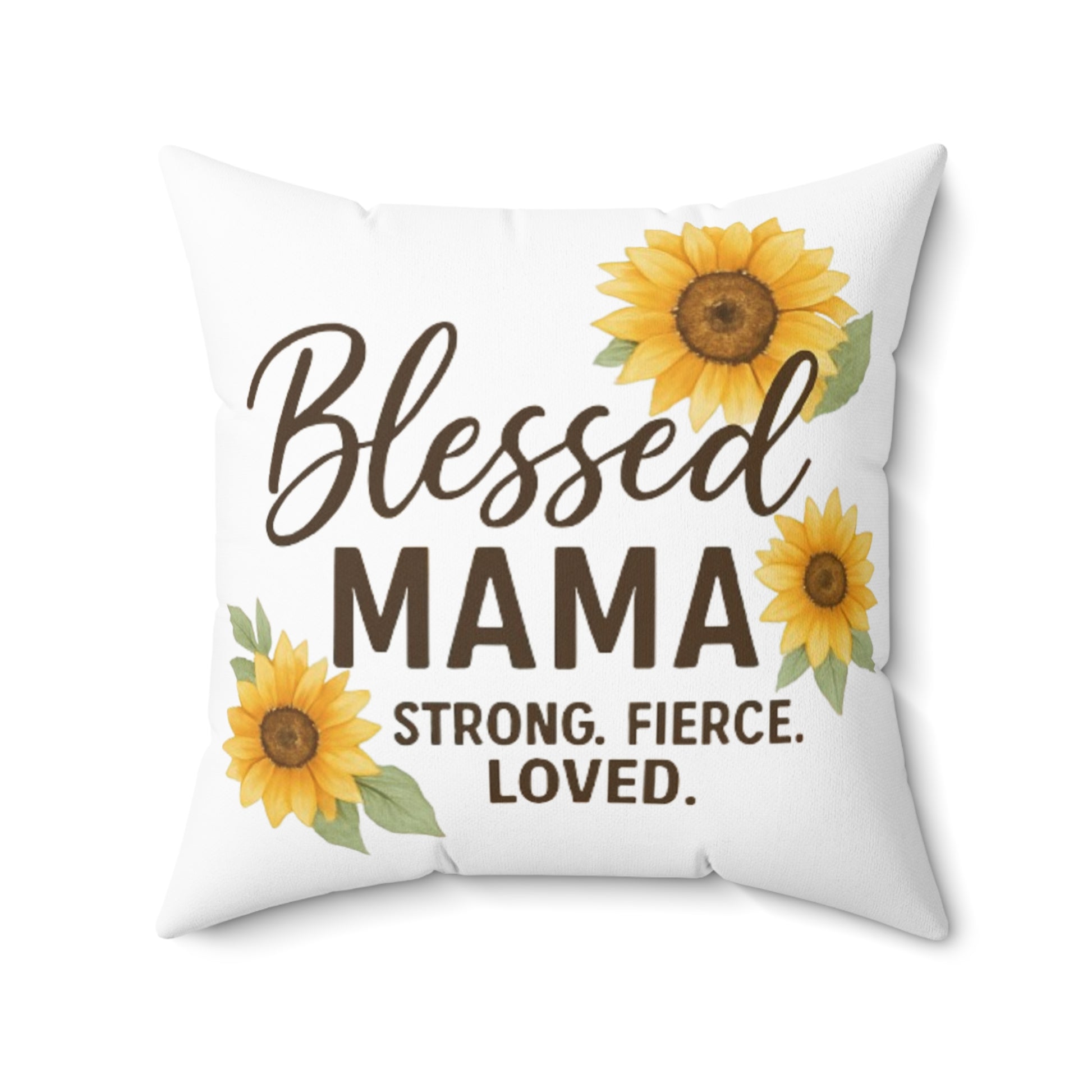 Inspirational Mom Decorative Pillow - Perfect Gift for Mother's Day or Birthdays