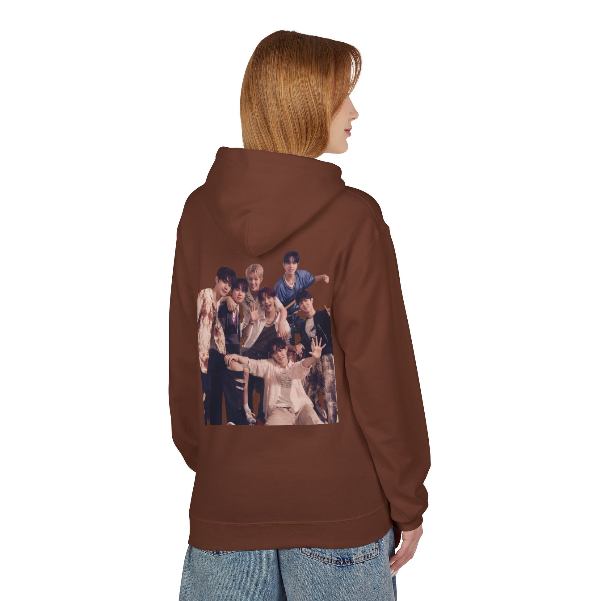 Unisex Midweight Softstyle Fleece Hoodie - Stylish Group Photo Design