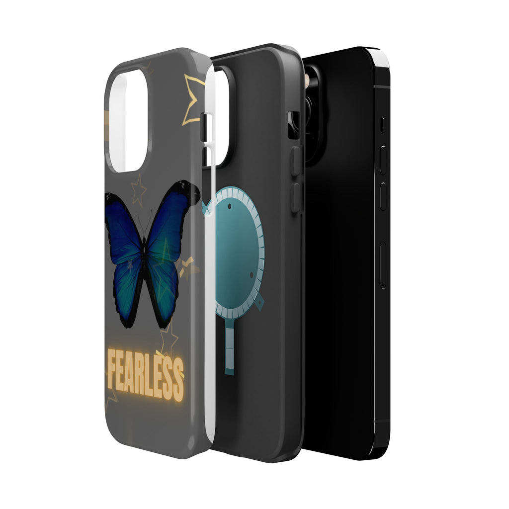 Fearless Butterfly Magnetic Phone Case - Bold and Inspirational Design