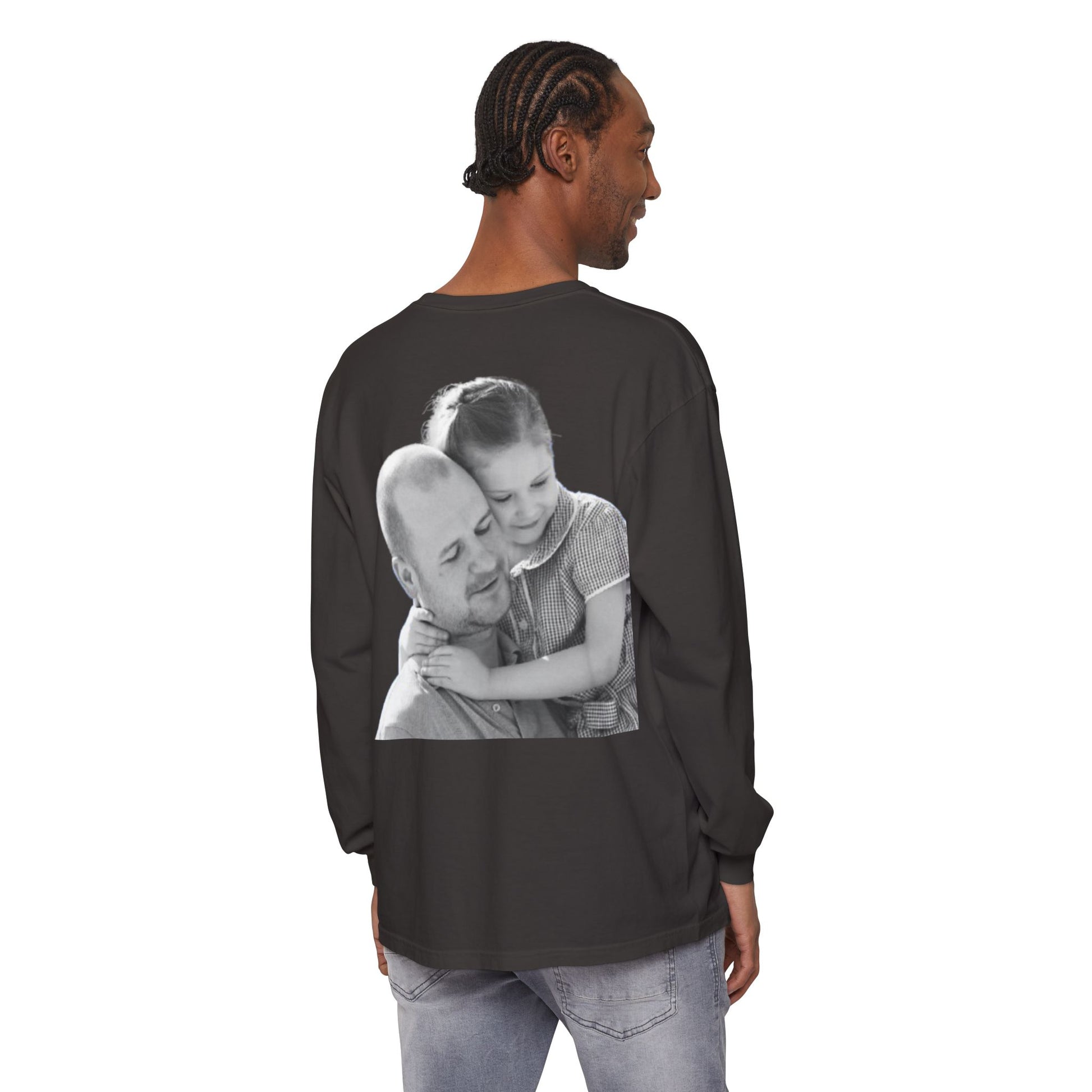 Unisex Garment-dyed Long Sleeve T-Shirt