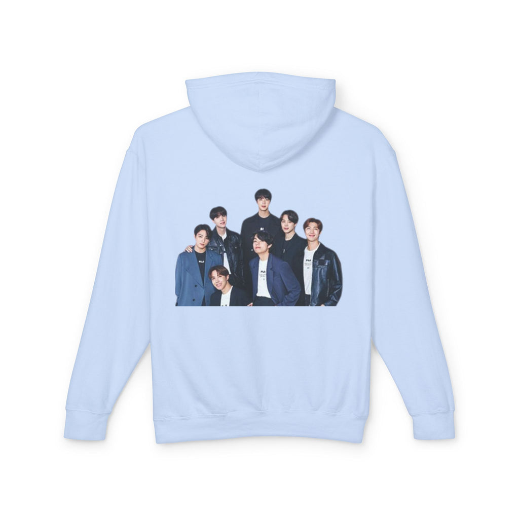 BTS Inspirational Quote Hoodie - Unisex Lightweight Sweatshirt