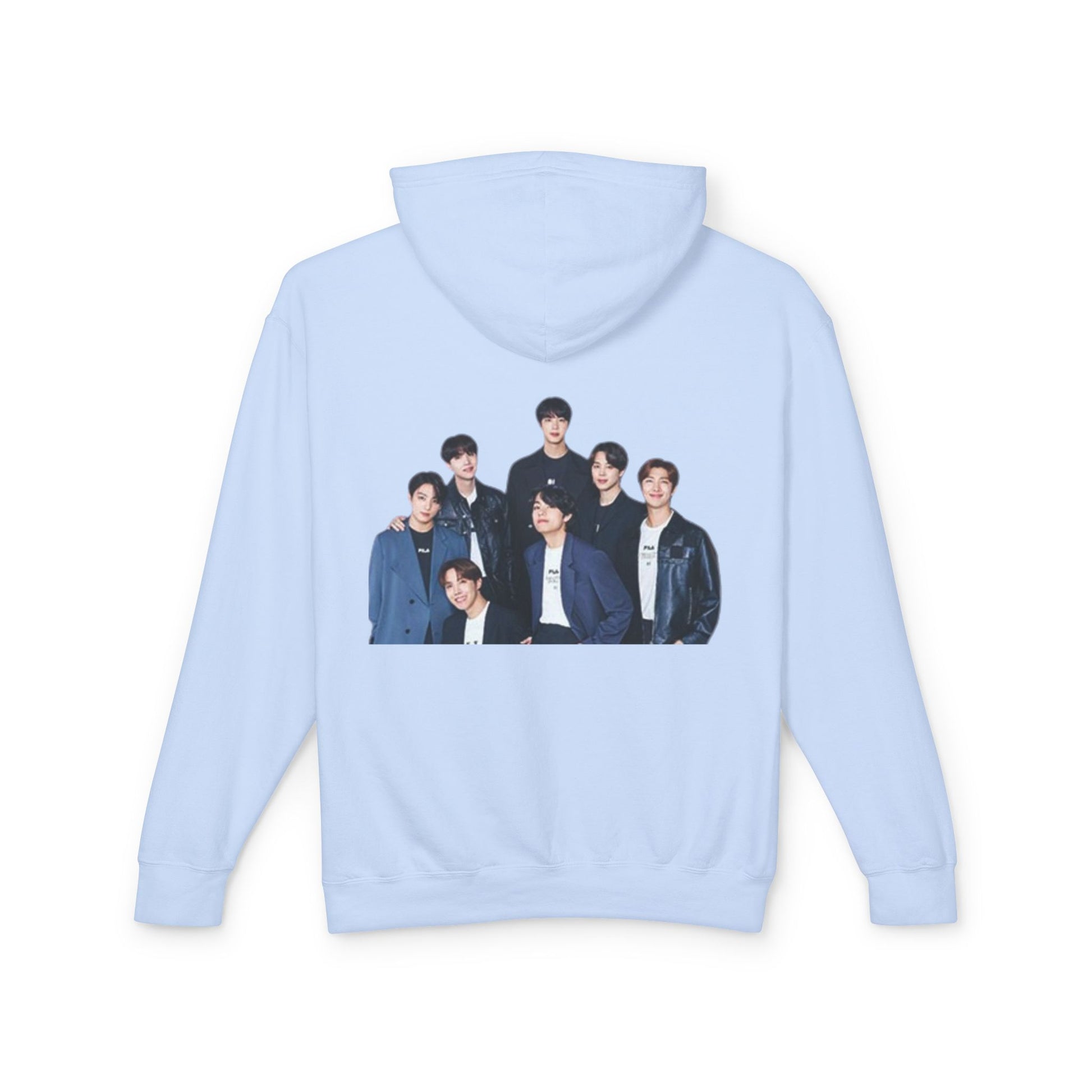 BTS Inspirational Quote Hoodie - Unisex Lightweight Sweatshirt