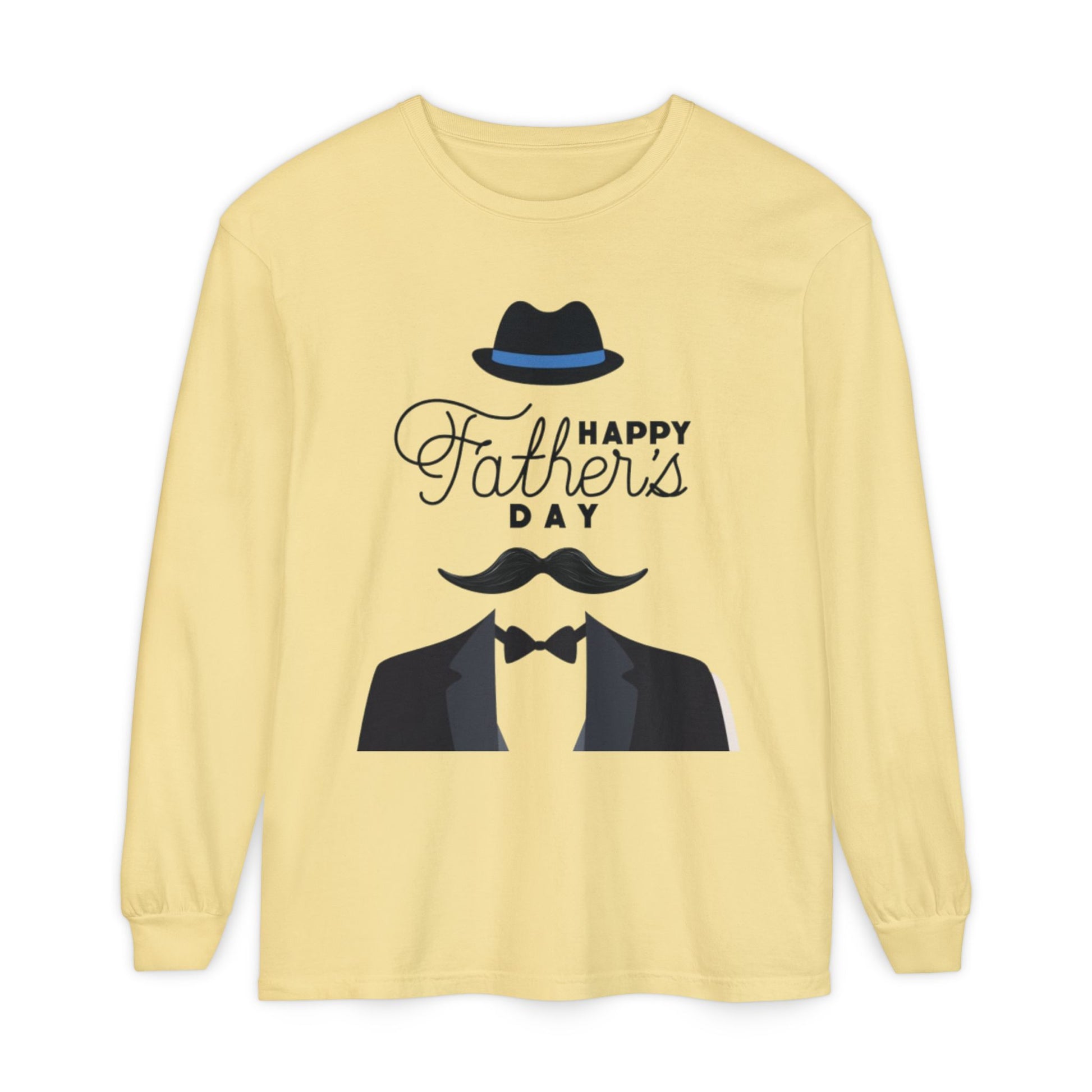 Unisex Garment-dyed Long Sleeve T-Shirt