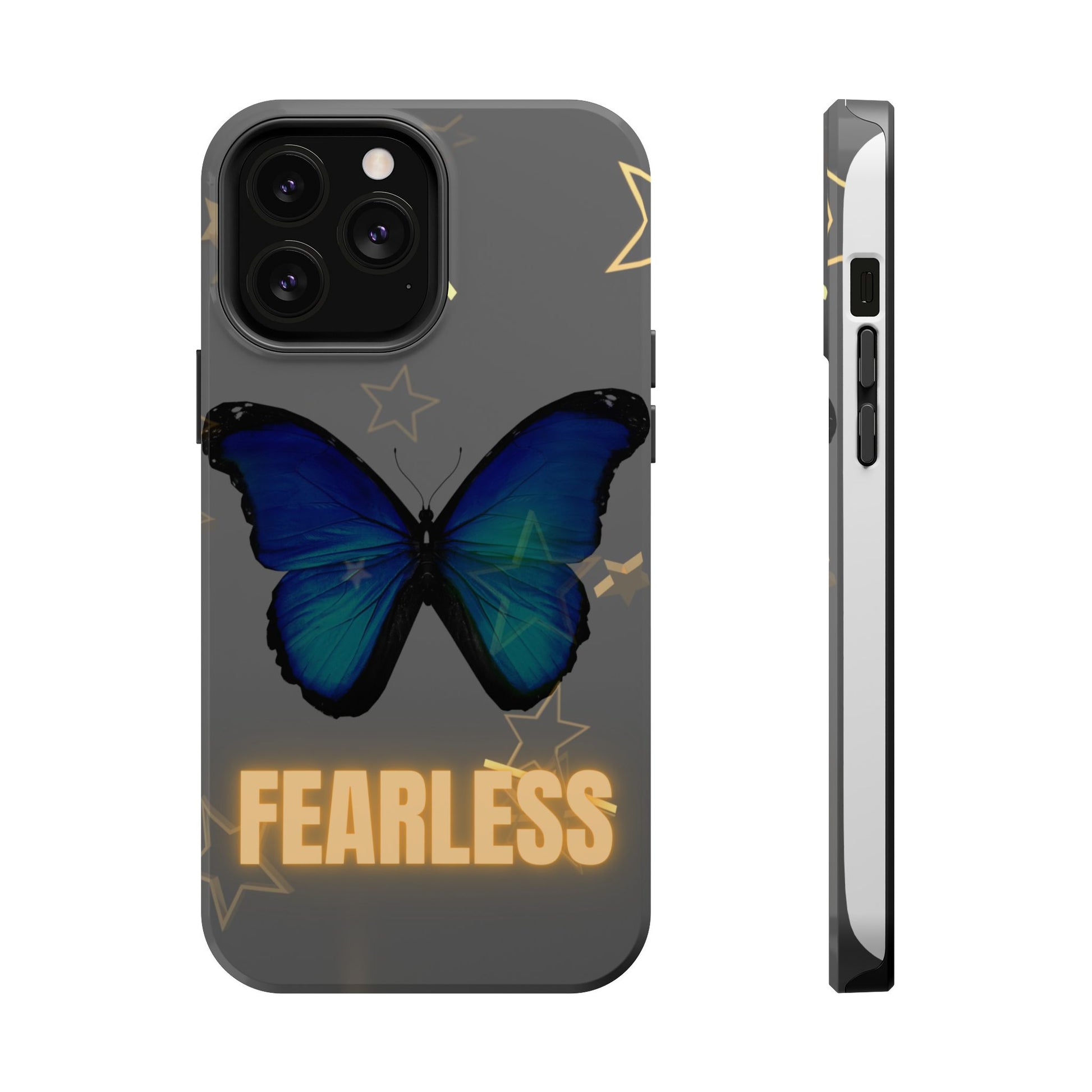 Fearless Butterfly Magnetic Phone Case - Bold and Inspirational Design