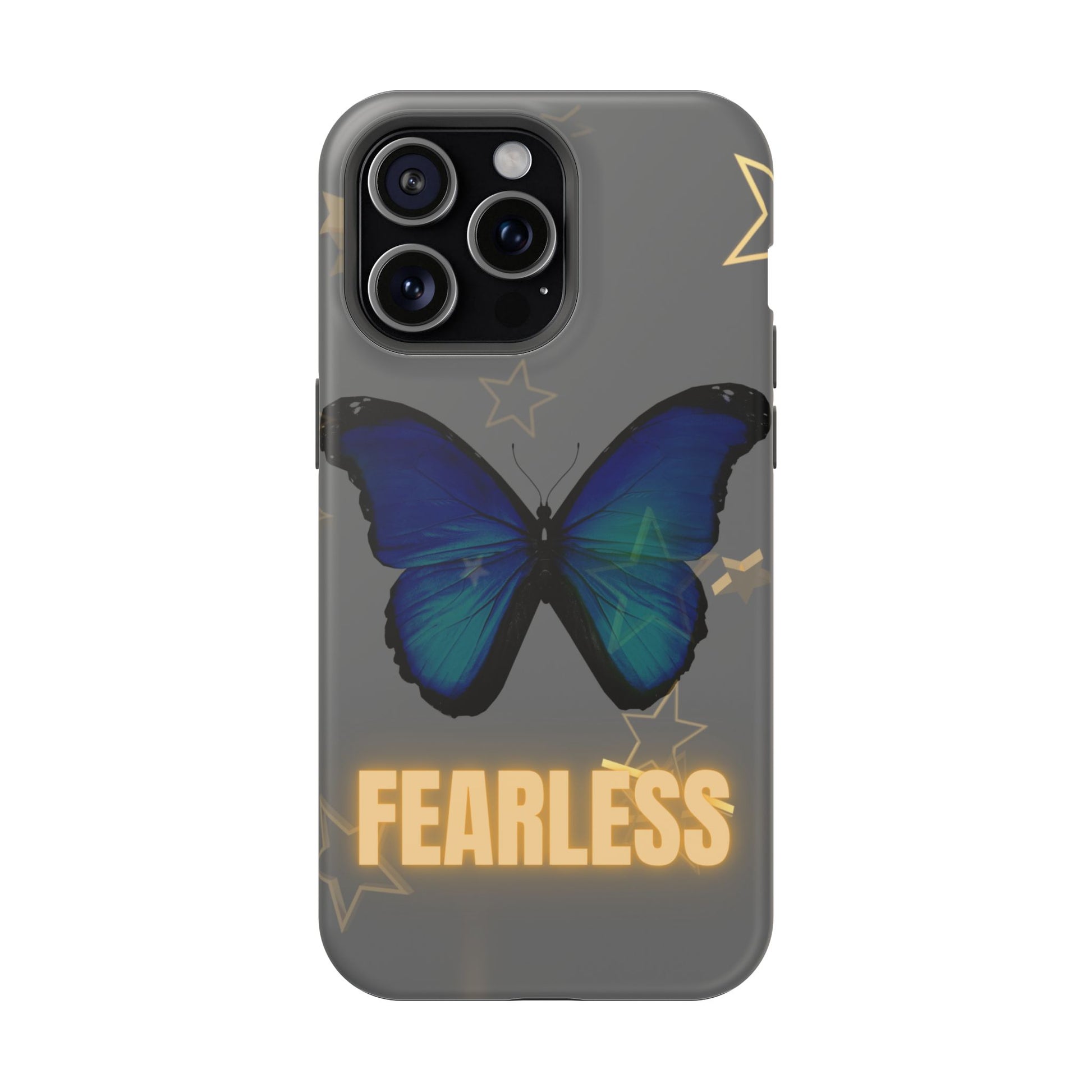 Fearless Butterfly Magnetic Phone Case - Bold and Inspirational Design