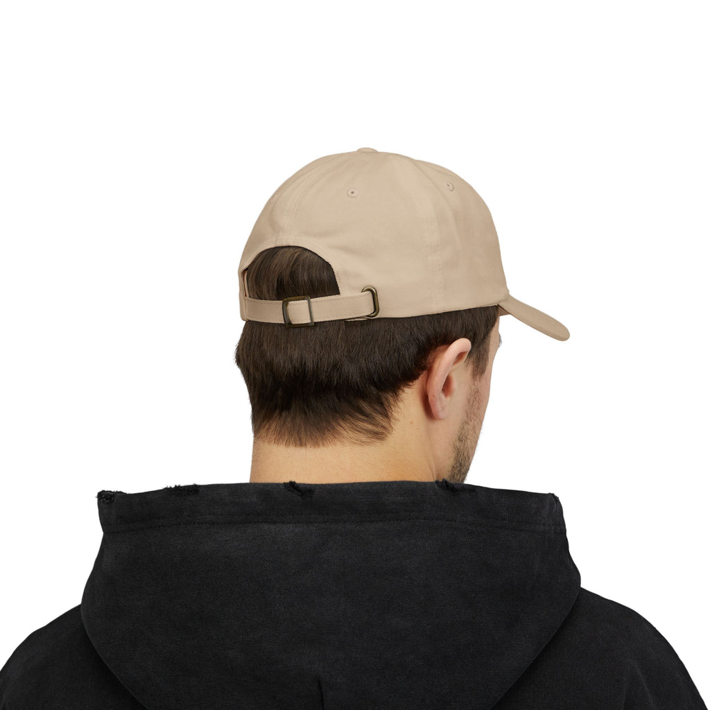 Fly Like an Eagle Dad Cap - Classic White Adjustable Baseball Hat