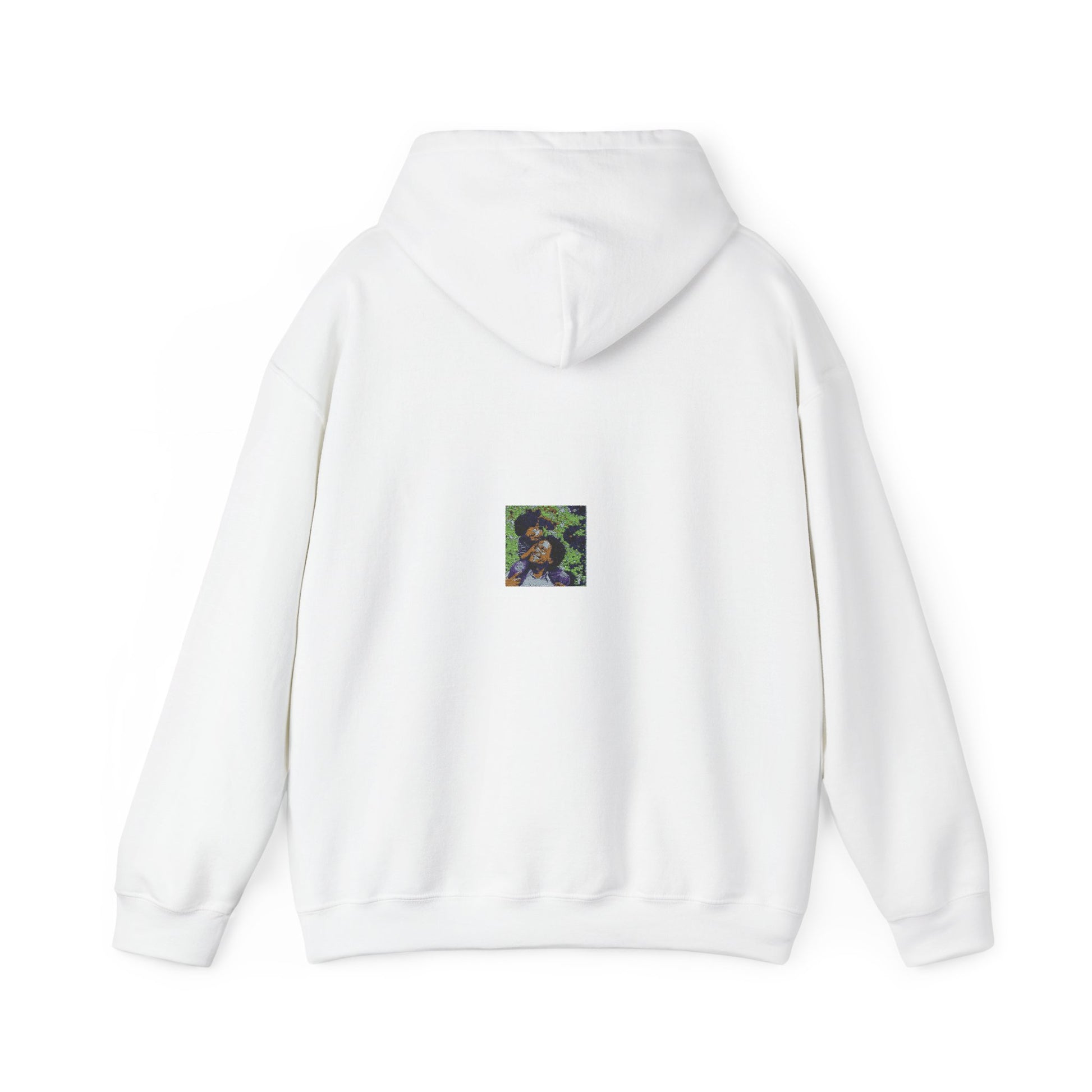 Bohemian Style Unisex Heavy Blend Hooded Sweatshirt with Nature-Inspired Design, Cozy Gift, Casual Wear, Trendy, Comfortable