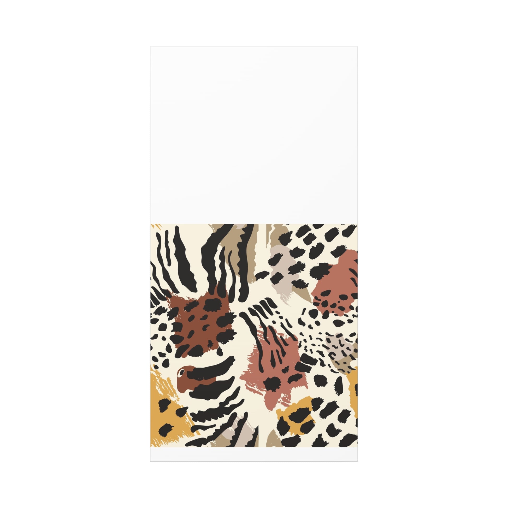 Abstract Animal Print Canvas Art - Modern Home Decor
