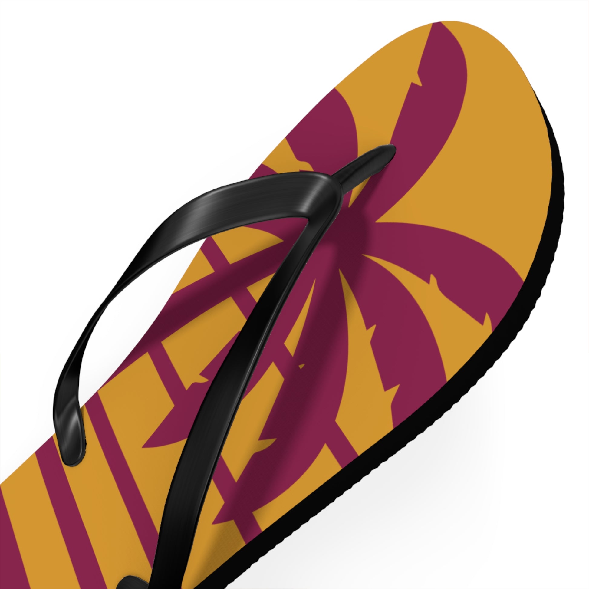 Tropical Sun Flip Flops | Vibrant Beach Sandals for Summer Fun